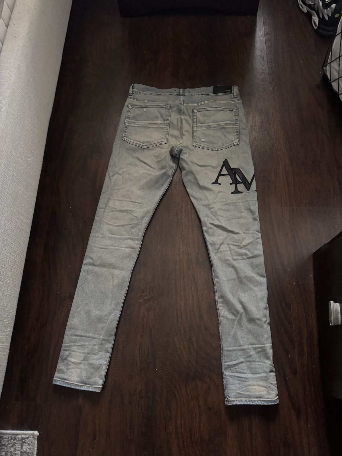 Amiri Amiri Embroidery Clay Indigo Size US 34 / EU 50 - 5 Thumbnail