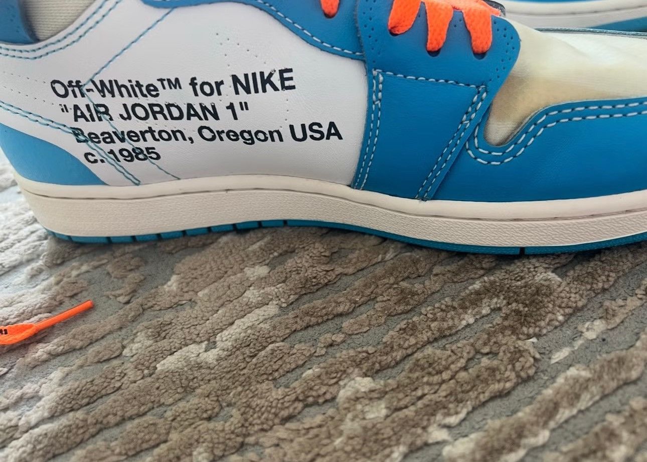 Nike × Off-White Nike x Off-White Air Jordan 1 Hi Size US 10 / EU 43 - 5 Thumbnail