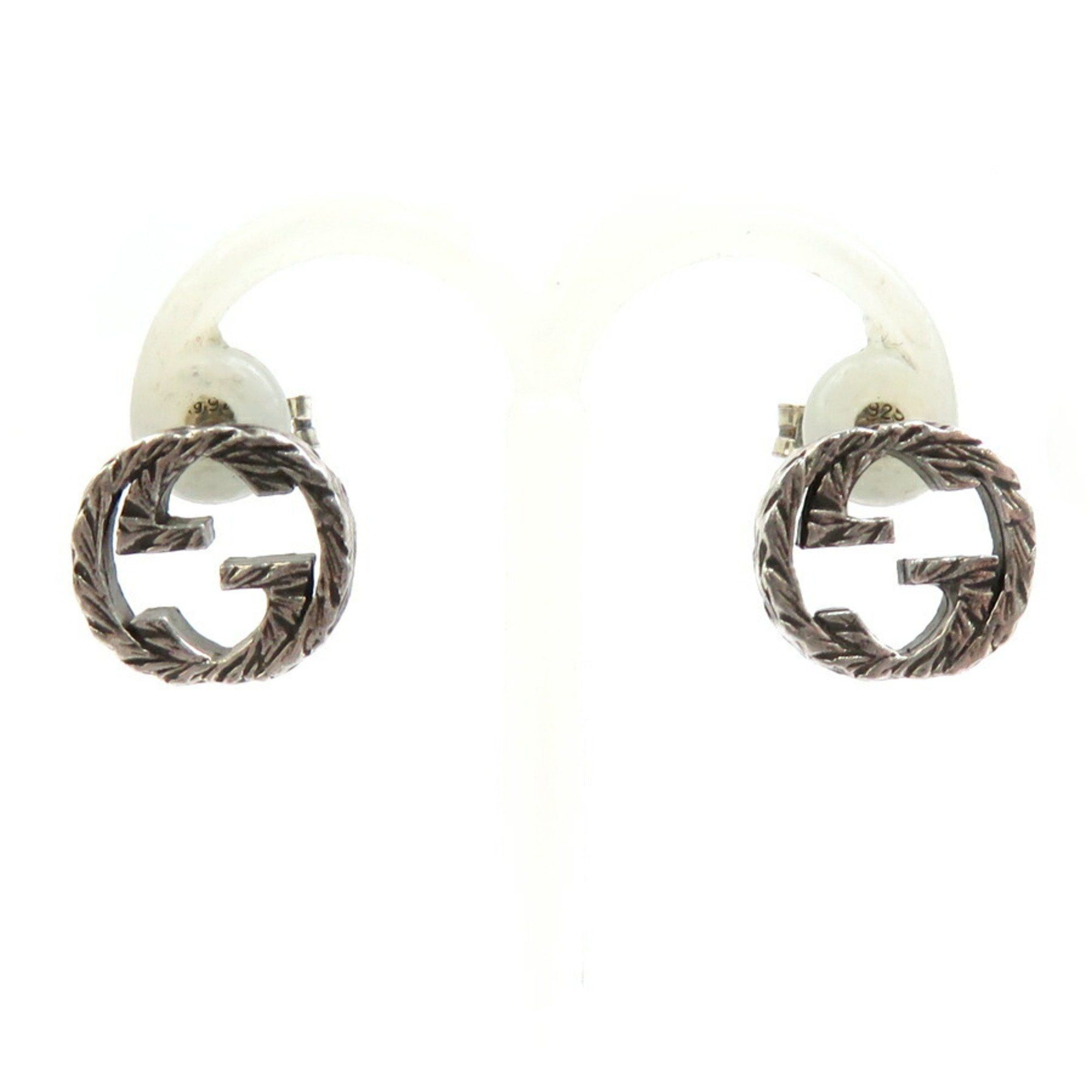 Gucci Gucci Interlocking G earrings in 925 silver for men and women, h31486k Size ONE SIZE - 1 Thumbnail
