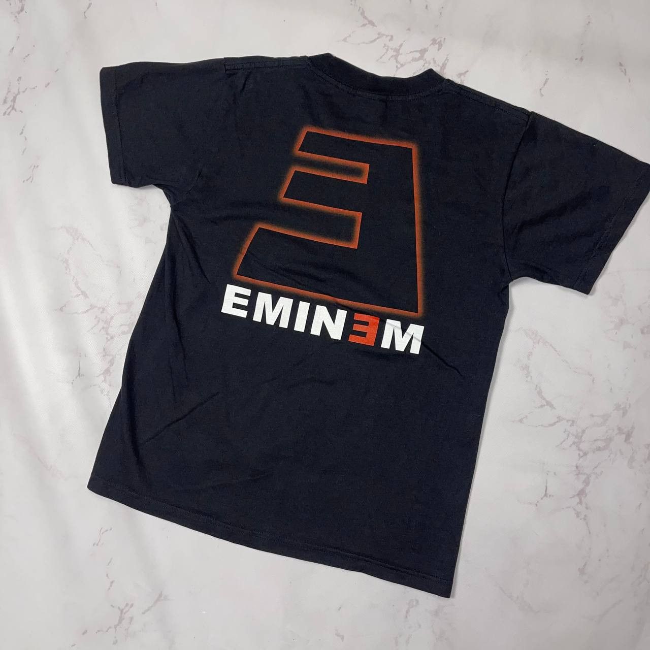 Vintage Vintage Eminem The Marshall Mathers LP Rap Tee Rare 90s Sz S Size US XS / EU 42 / 0 - 10 Thumbnail