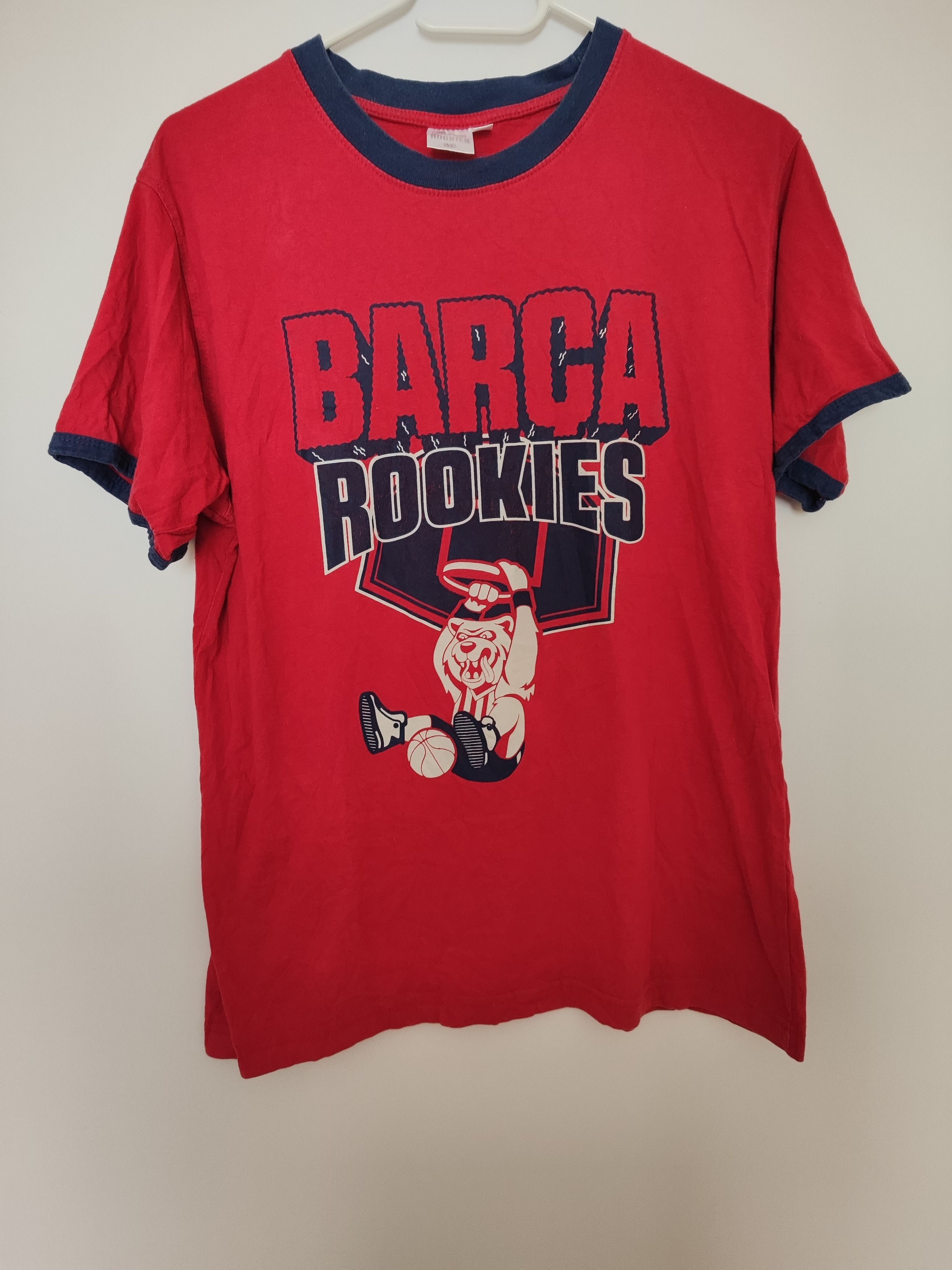 Vintage Vintage "Barca Rookies" Bulldog Basketball Tee 90s S Size US M / EU 48-50 / 2 - 1 Thumbnail