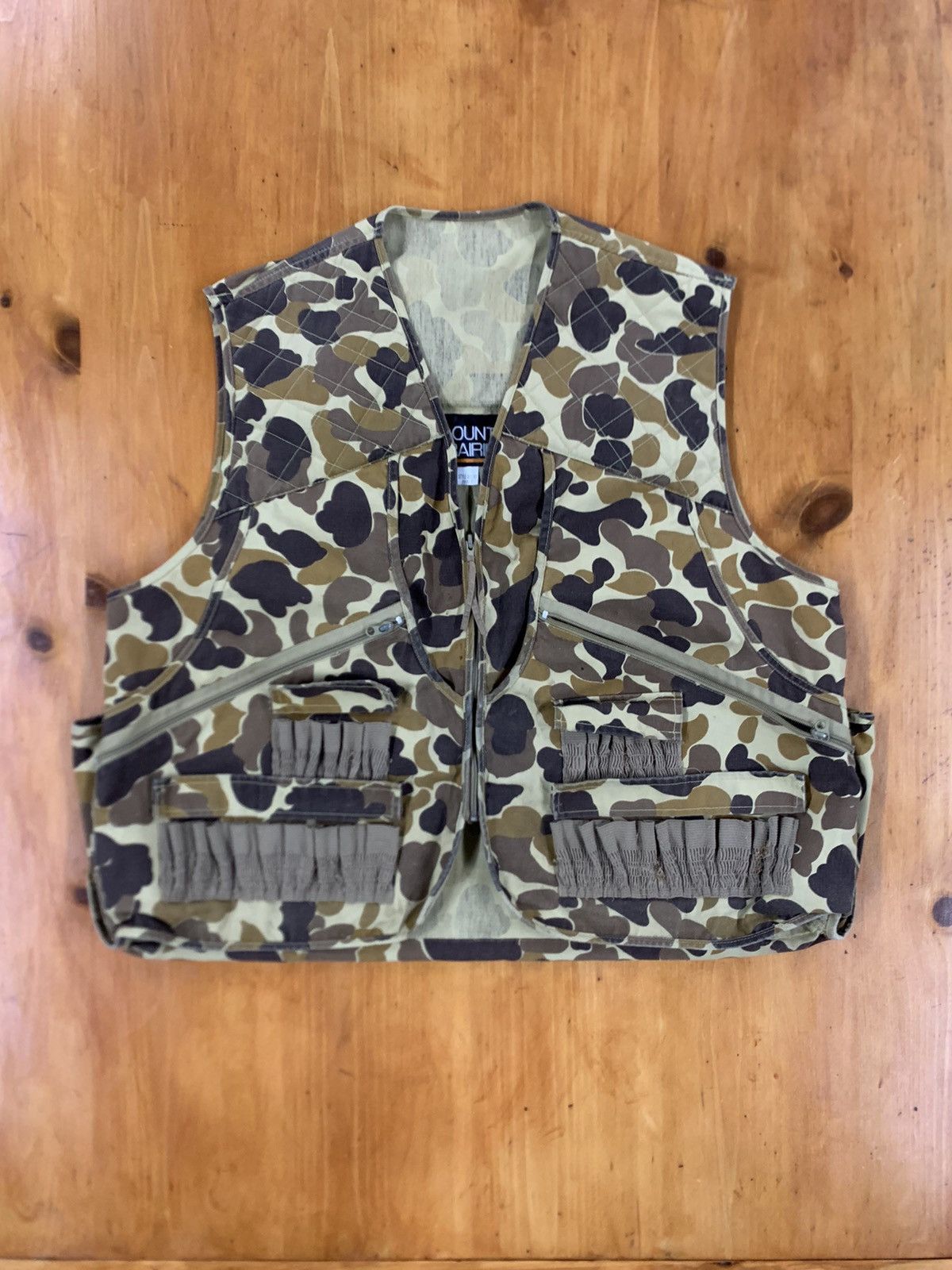 Vintage Vintage Camu Hunting Vest Size US XL / EU 56 / 4 - 1 Thumbnail