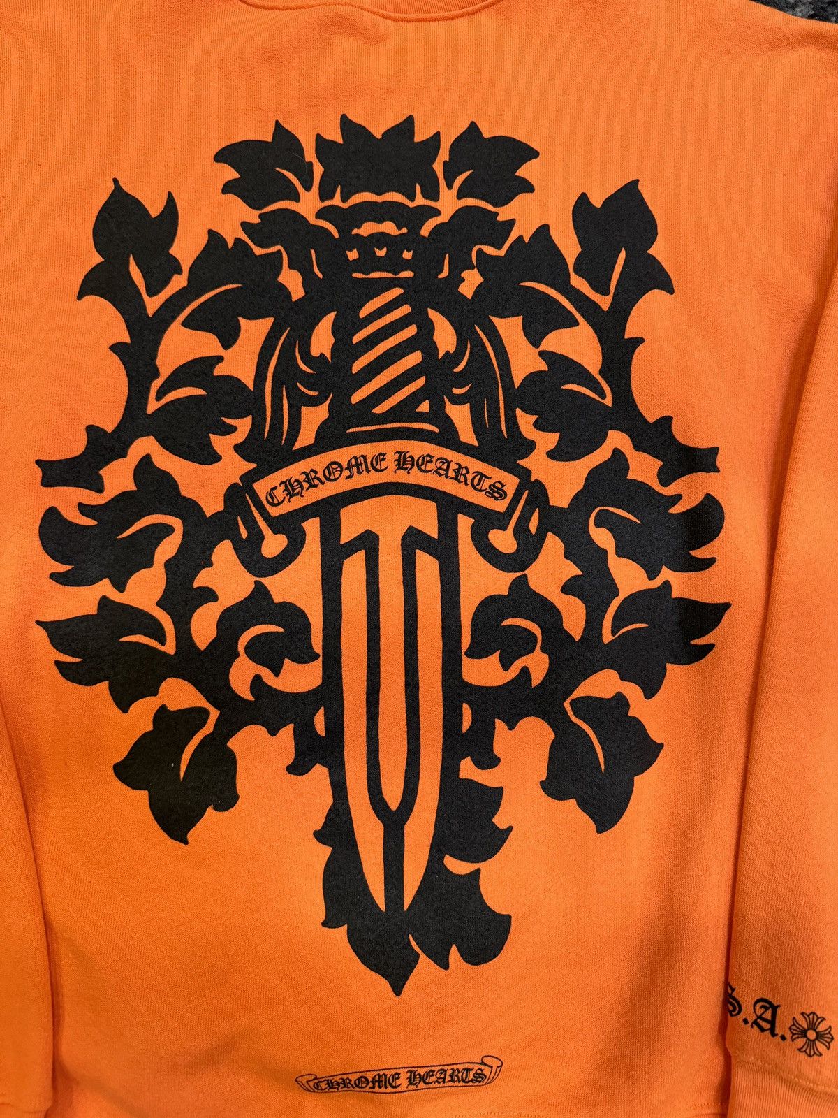 Chrome Hearts Chrome Hearts Vine Dagger Crewneck Sweatshirt Size XL Size US XL / EU 56 / 4 - 3 Thumbnail