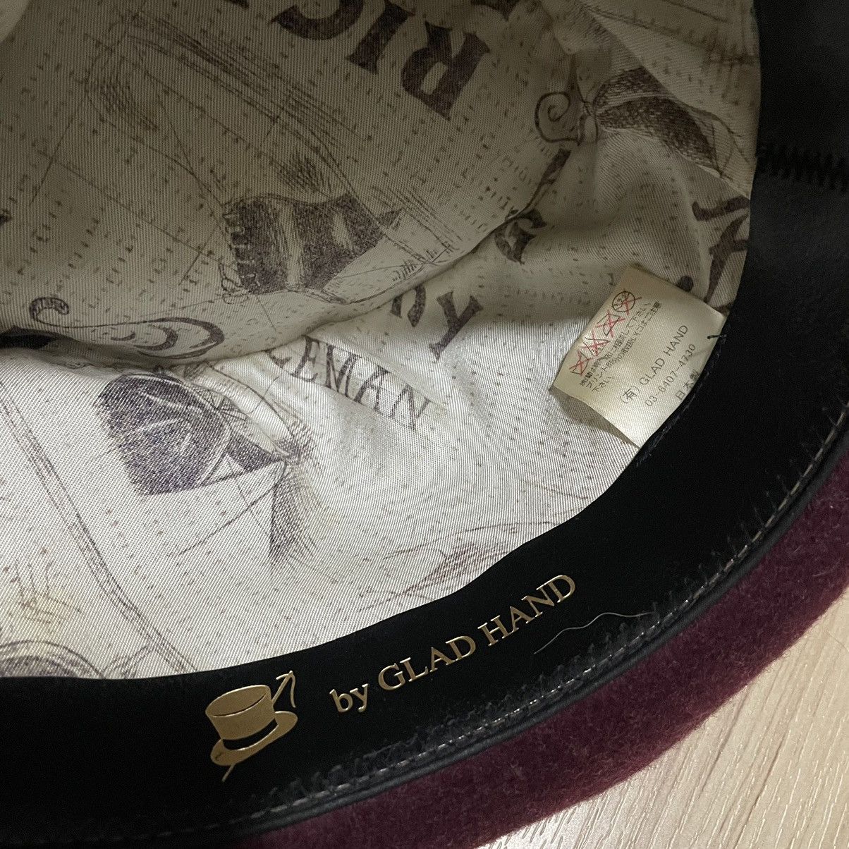 Japanese Brand Glad hand & co hat Size ONE SIZE - 5 Thumbnail
