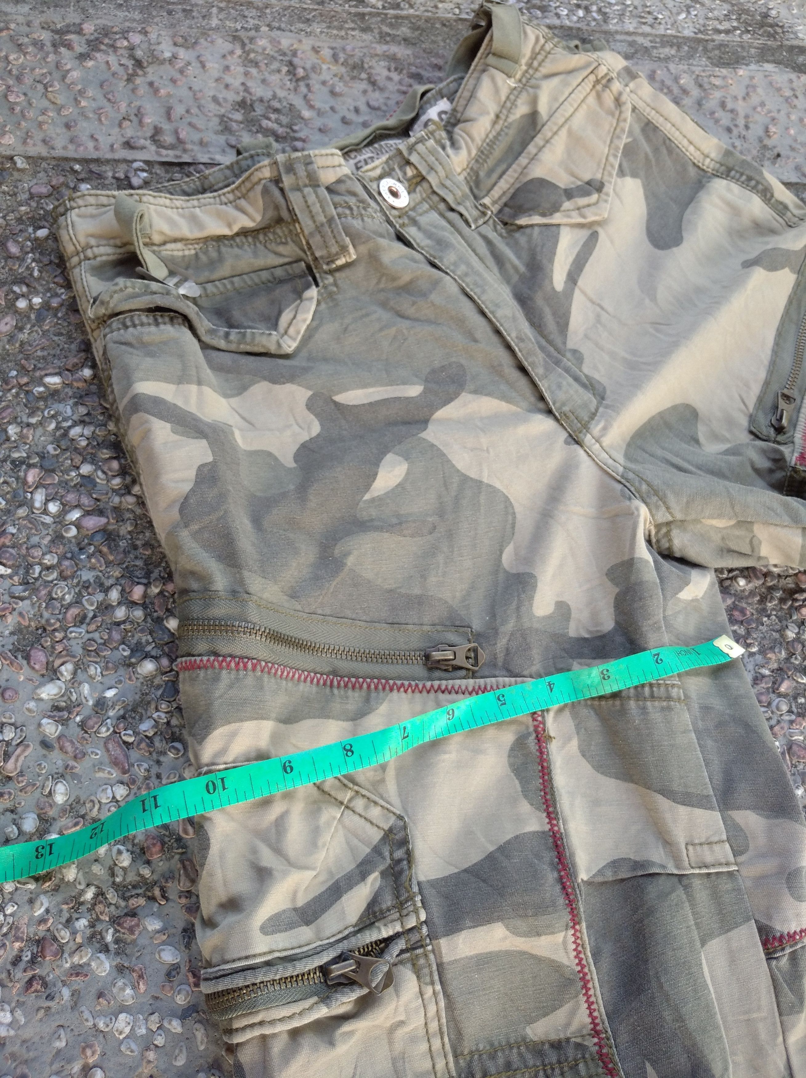 Abercrombie & Fitch Abercrombie & Fitch Paratrooper Military Camo Pants Means. Size US 29 - 11 Thumbnail