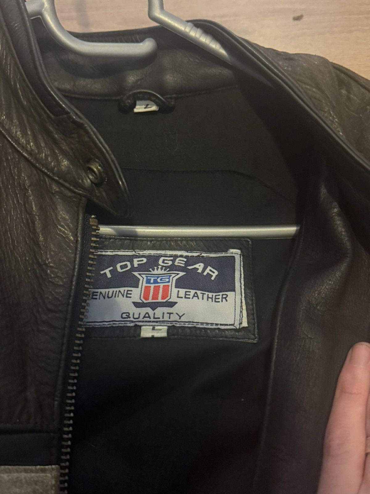 Other VINTAGE LEATHER JACKET Size US L / EU 52-54 / 3 - 2 Thumbnail