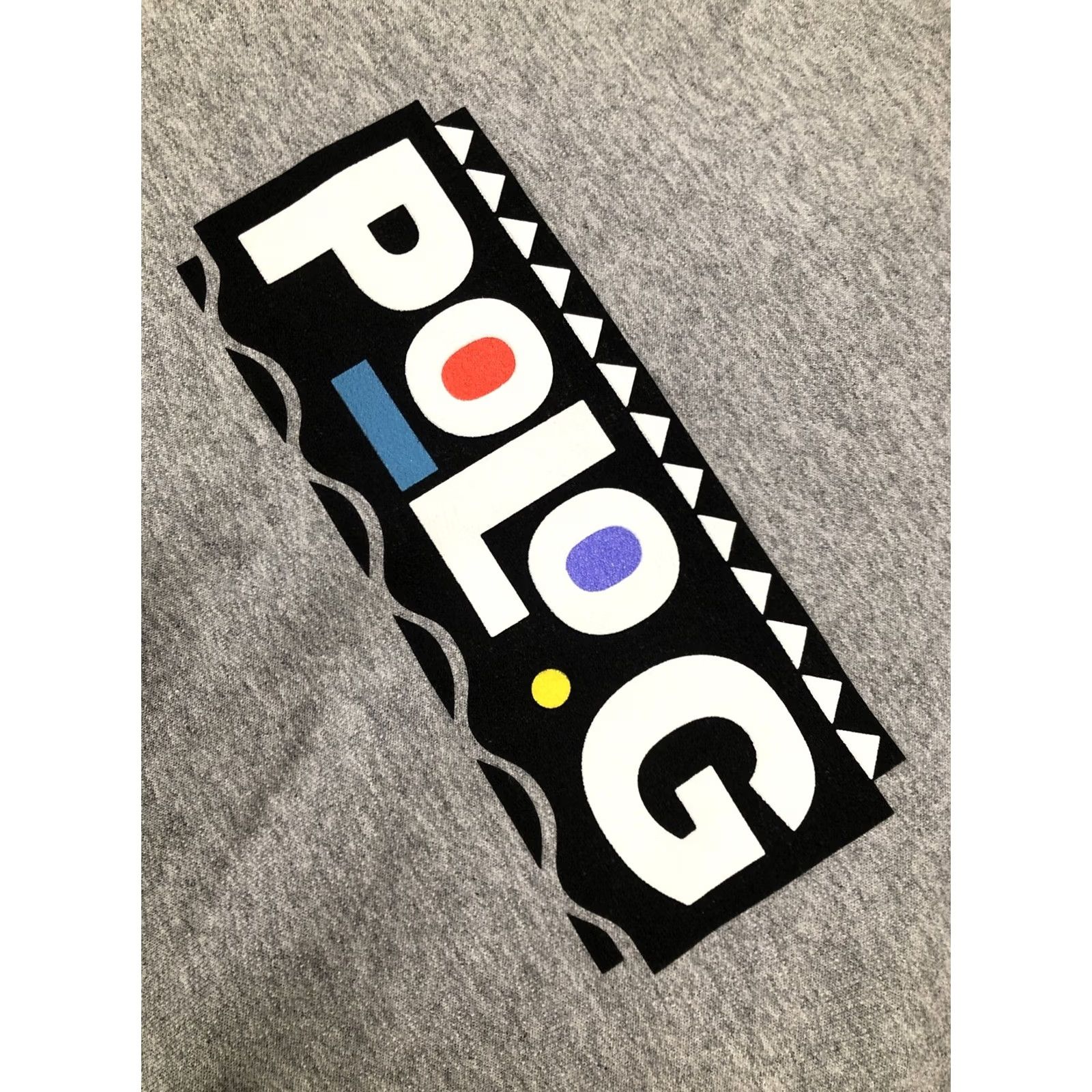 Vintage Polo Hoodie Mens XL Gray Box Logo Crew Neck Hooded Regular Sleeve Pullover Winter Spring Fall Size US XL / EU 56 / 4 - 2 Thumbnail