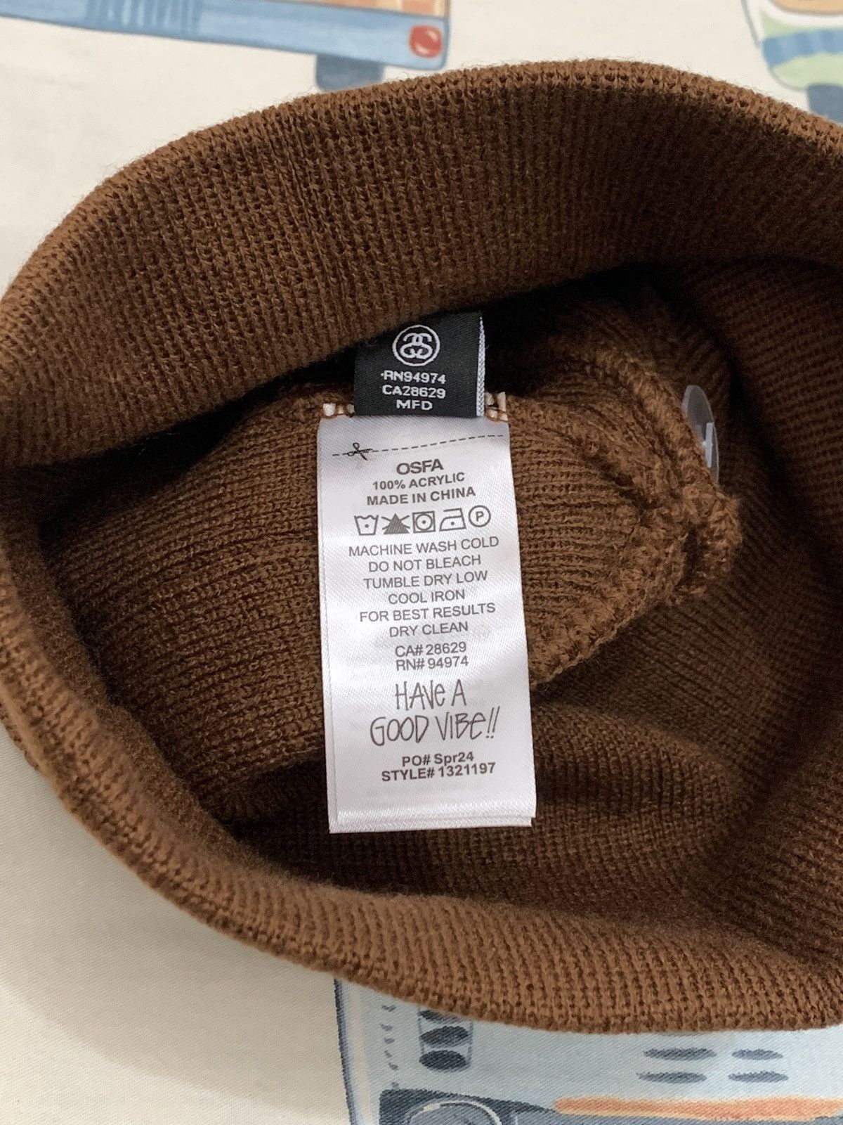 Stussy Stussy mixed logo skullcap beanie hat Size ONE SIZE - 5 Thumbnail