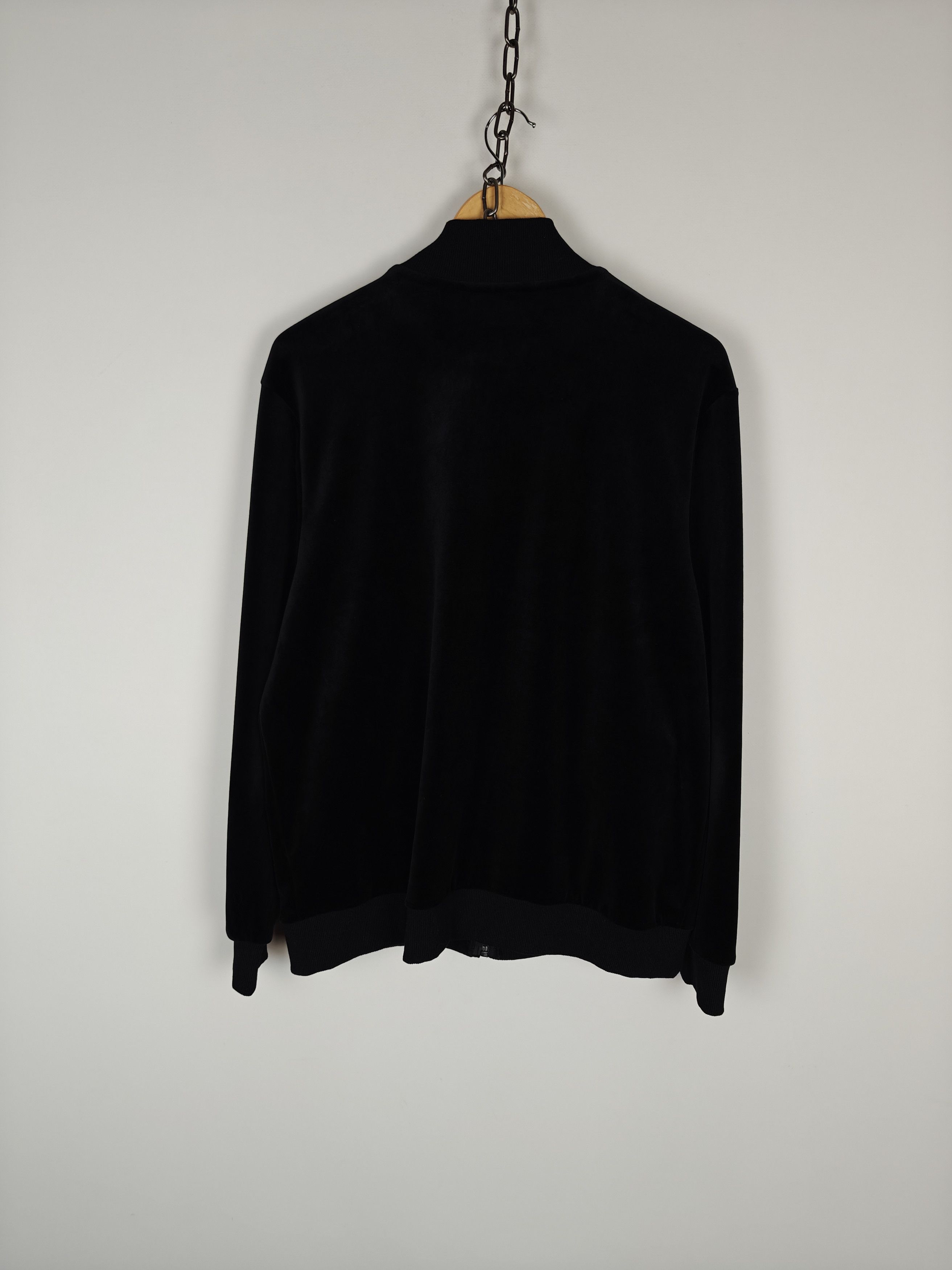 Fila Fila Velour Track Top Jacket Casual Black size M Size US M / EU 48-50 / 2 - 8 Thumbnail