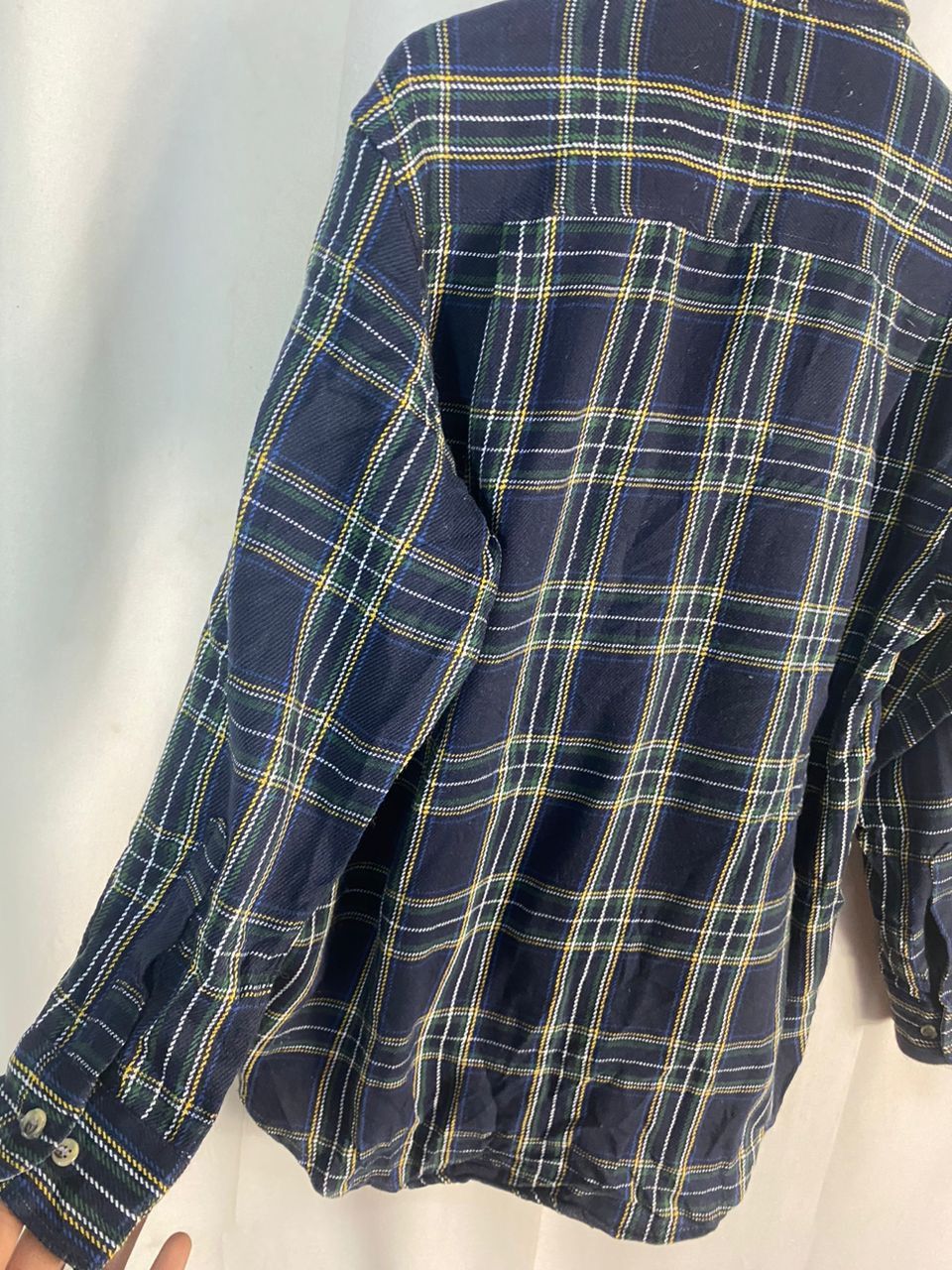 Flannel × Japanese Brand × Vintage Vintage Lip gloss wool flannel button up shirt Size US L / EU 52-54 / 3 - 8 Thumbnail