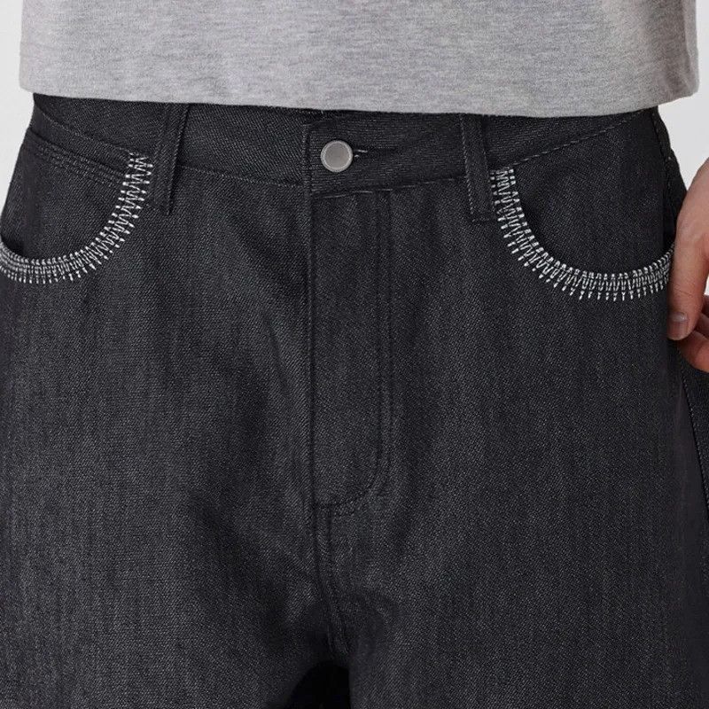Japanese Brand Japanese Style Black Denim Size US 33 - 5 Thumbnail