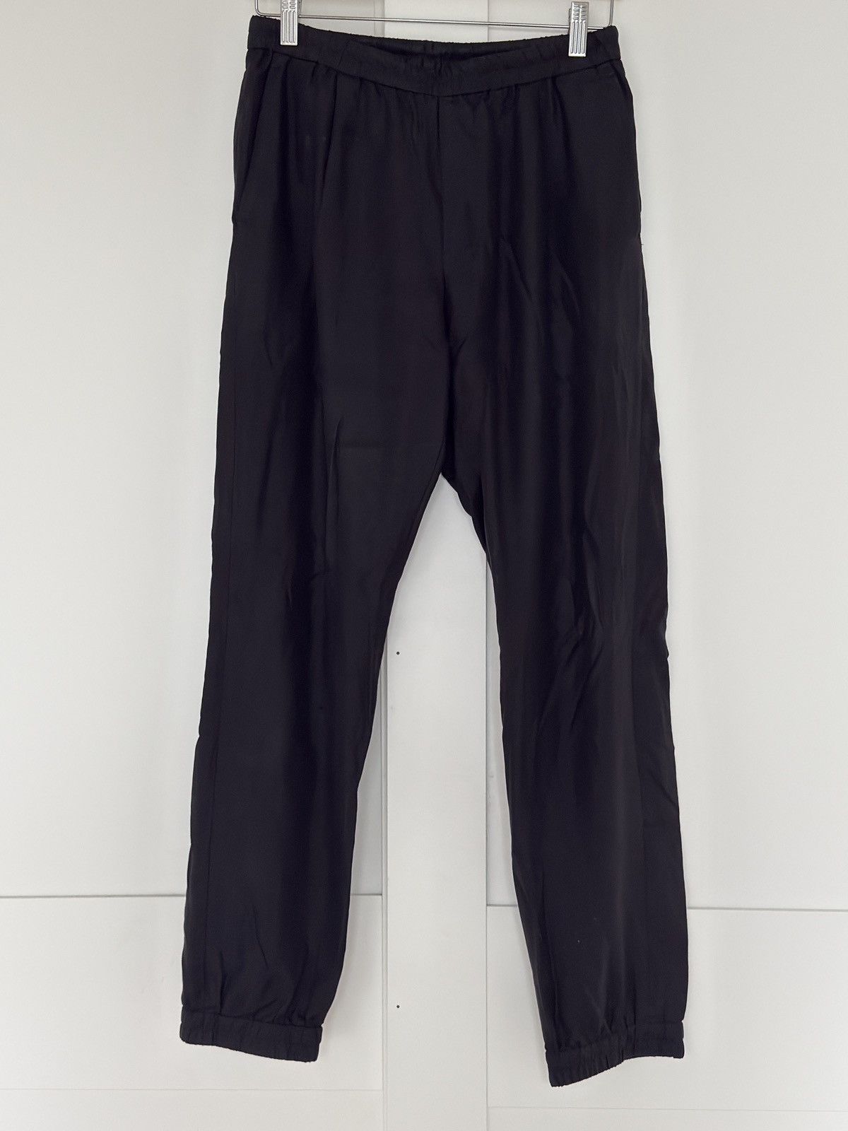 Dries Van Noten Black Satin joggers - Dries van Noten Size US 30 / EU 46 - 1 Thumbnail