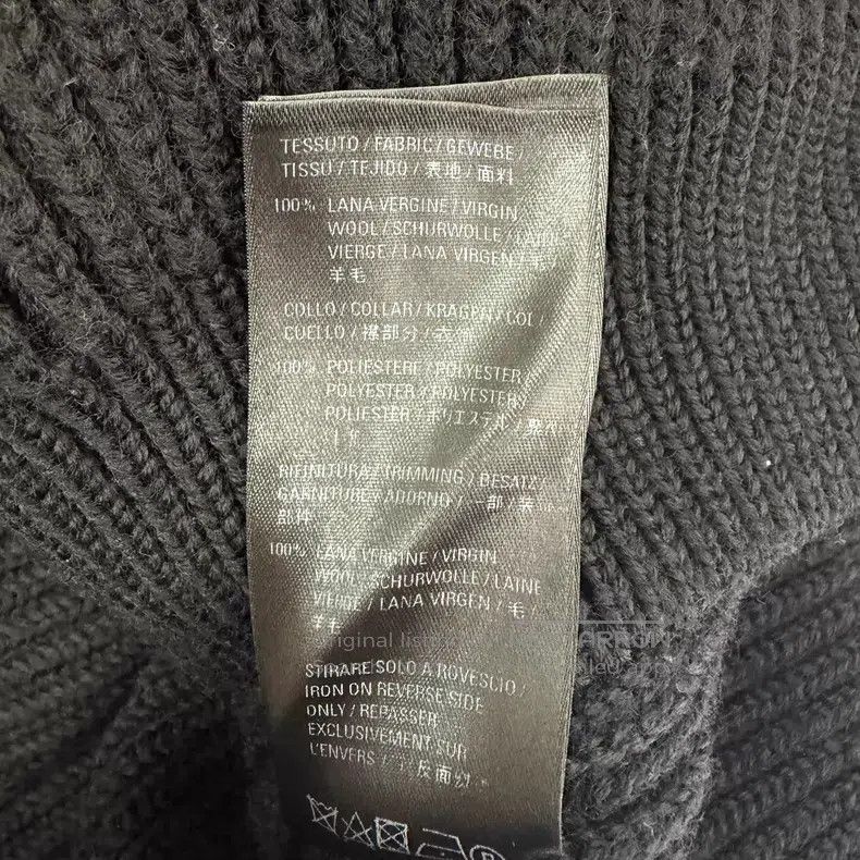 Balenciaga Balenciaga Black Mock Neck Knit Sweater Size US XS / EU 42 / 0 - 6 Thumbnail