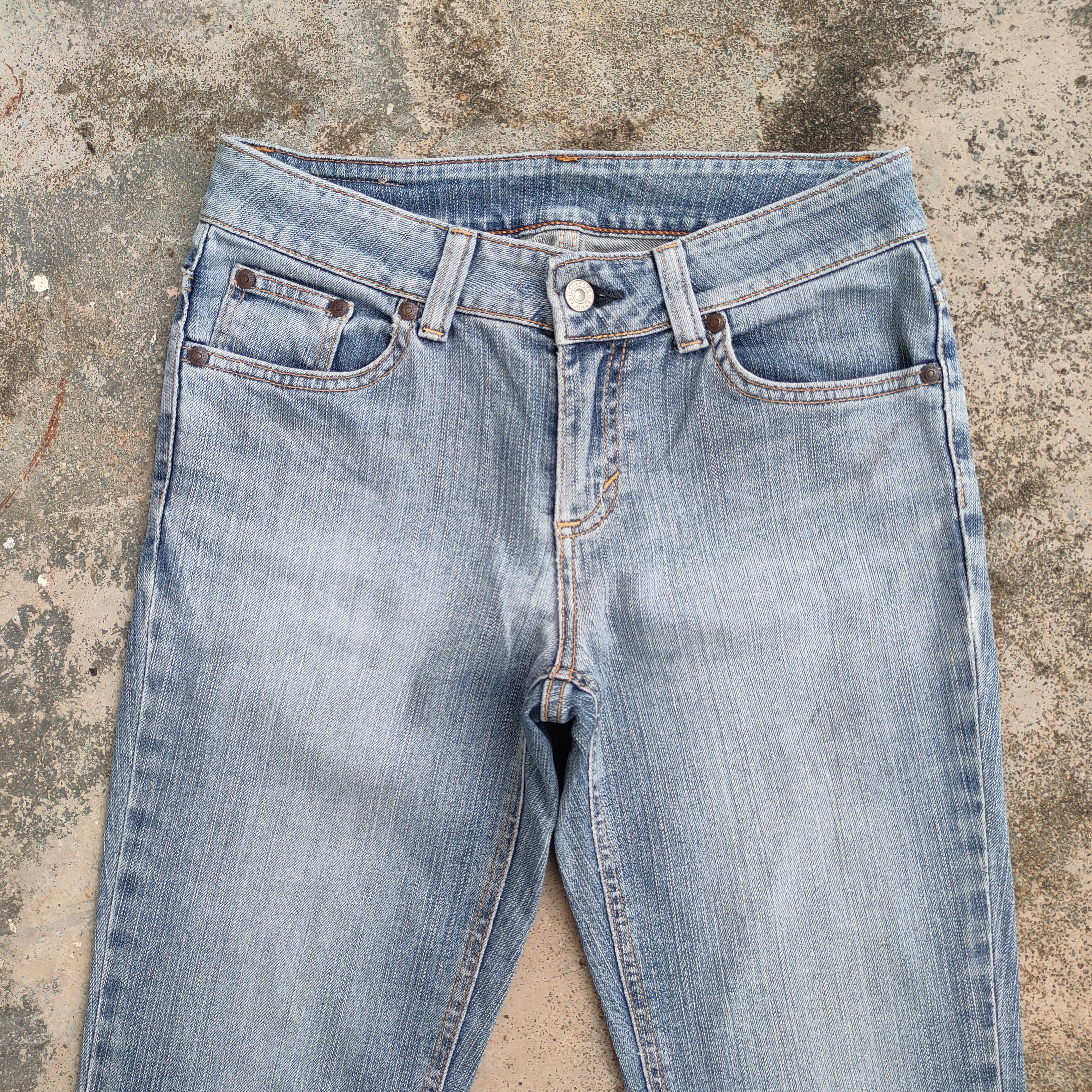 Edwin × Jean × Vintage VINTAGE EDWIN FLARE FADED JEANS DENIM PANTS Size US 30 / EU 46 - 2 Thumbnail