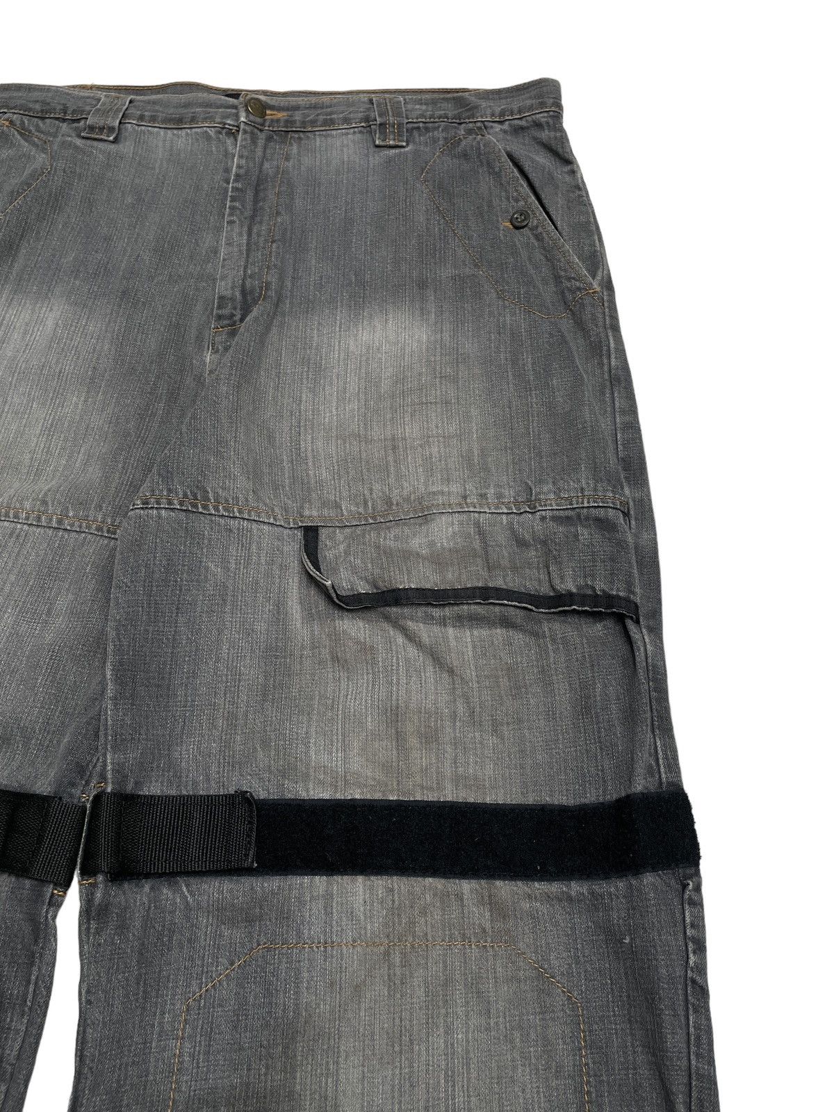 If Six Was Nine × Japanese Brand × Le Grande Bleu (L.G.B.) Rare Design Vintage Brand GodBody Hip Hop Jeans 2000s Size US 38 / EU 54 - 4 Thumbnail