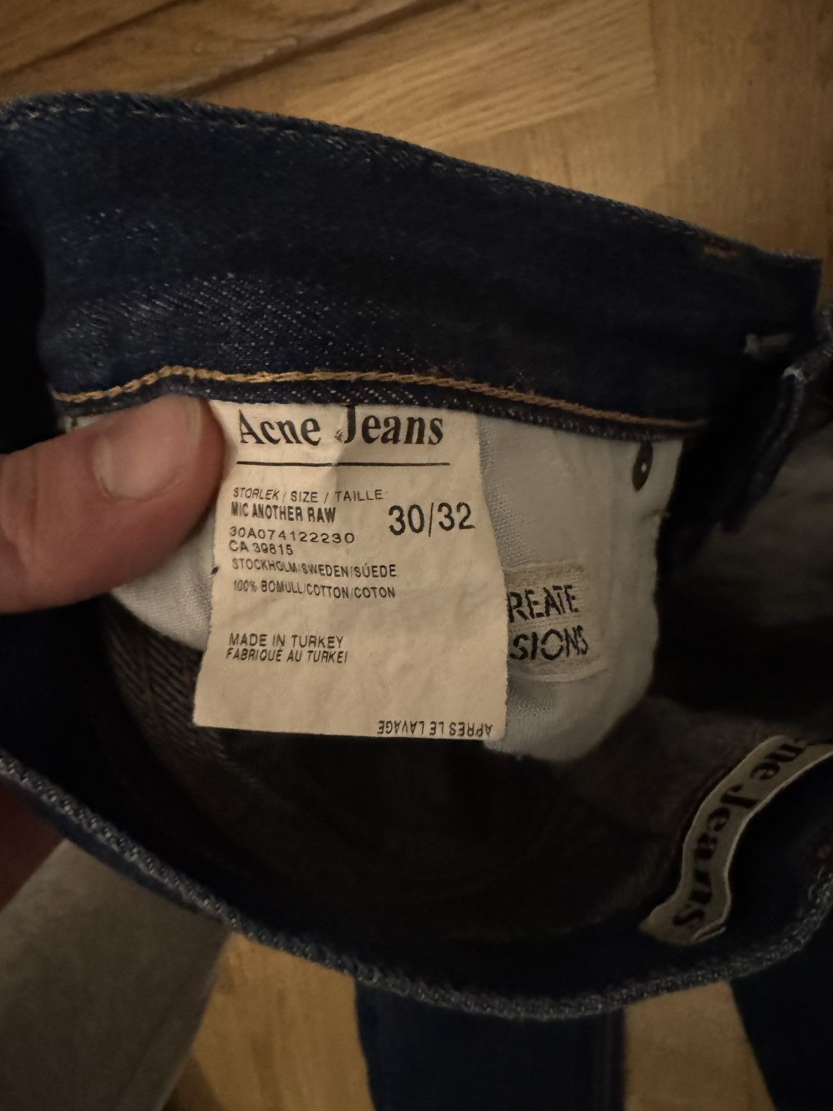 Acne Studios Acne Studio Jeans S30/32 Size US 30 / EU 46 - 6 Thumbnail