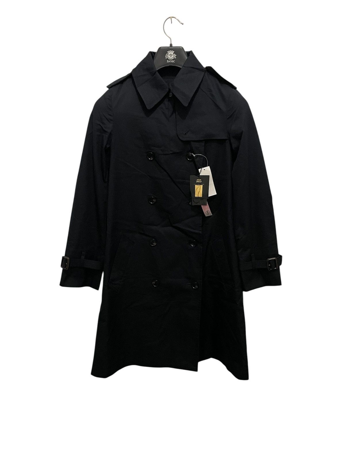 Yohji Yamamoto YOHJI YAMAMOTO INED TRENCH COAT Size S / US 4 / IT 40 - 17 Thumbnail