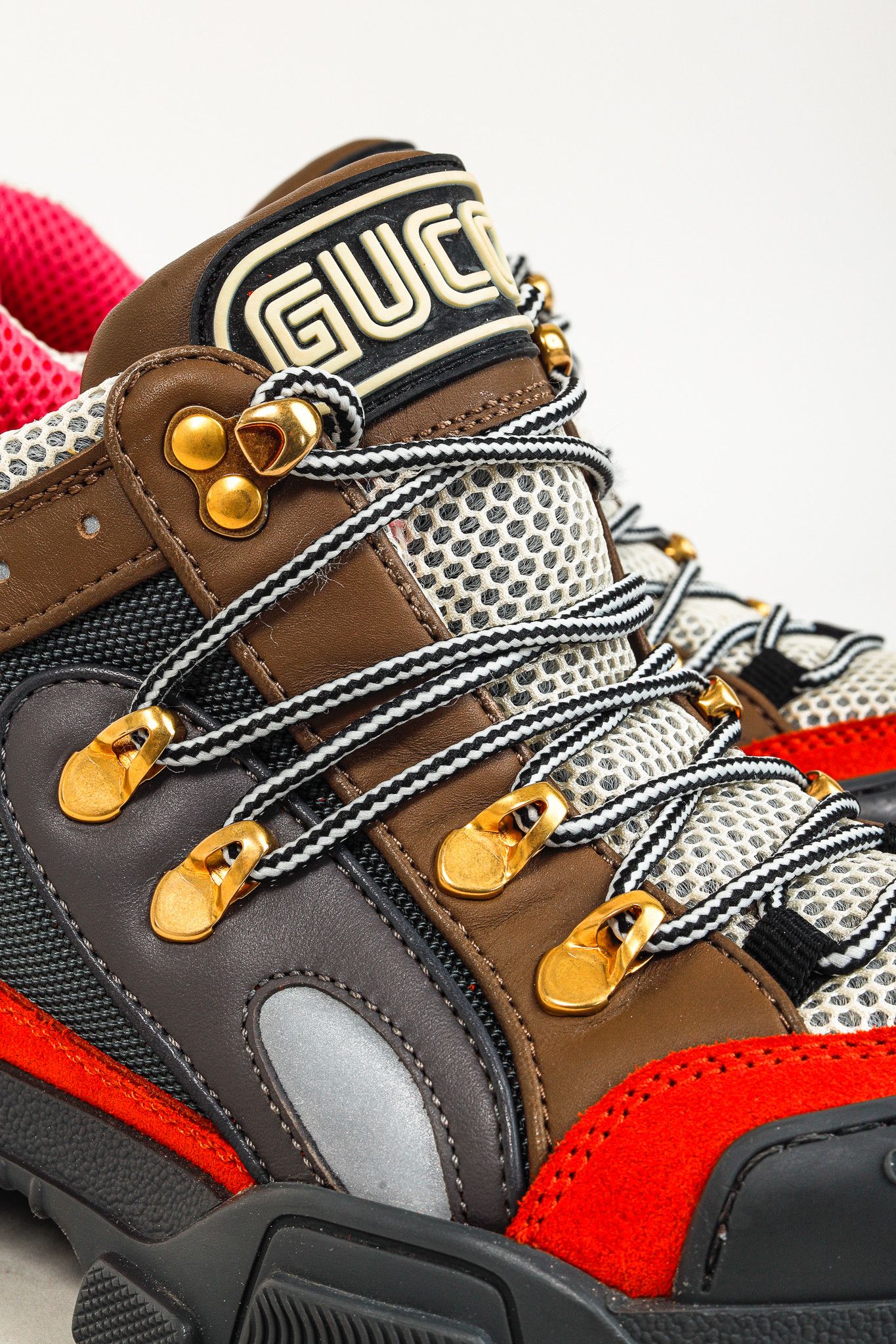 Gucci Gucci Women's Flashtrek Hiking Sneakers Size US 7.5 / IT 37.5 - 9 Thumbnail