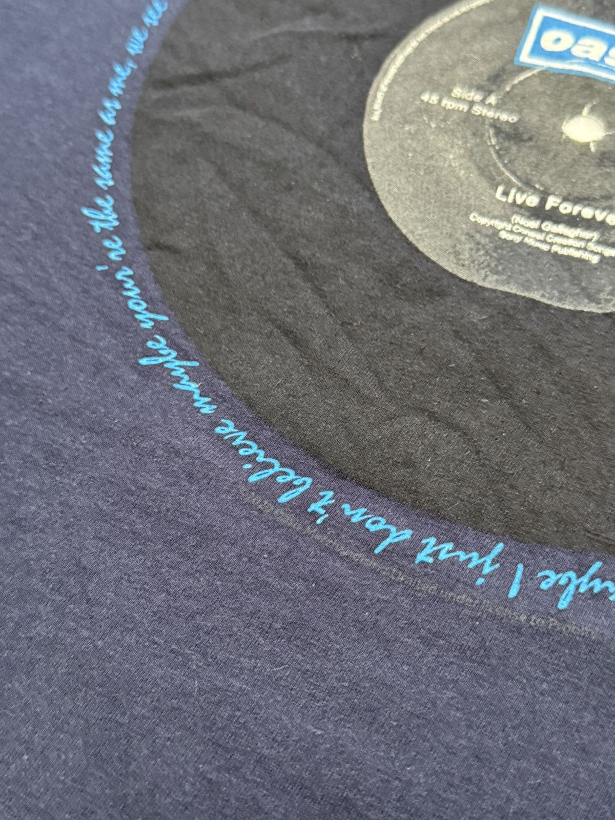 Band Tees Noel Gallagher Oasis Live Forever T shirt Y2k rock Band Size US XXL / EU 58 / 5 - 7 Thumbnail