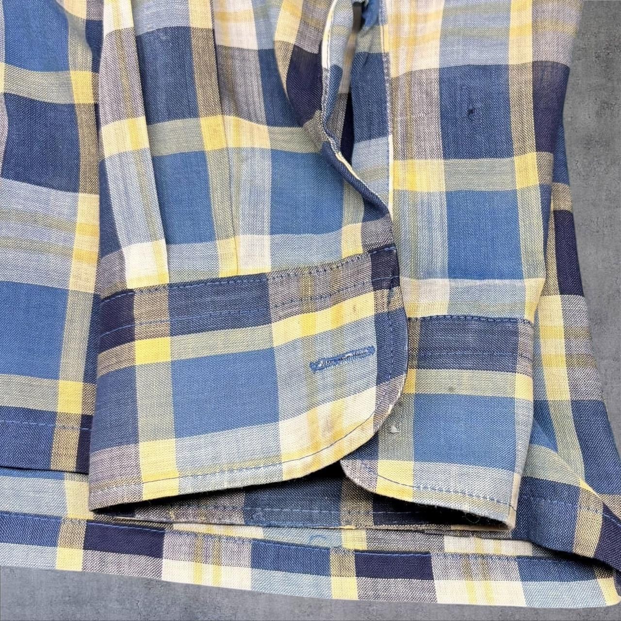 Towncraft × Vintage 1960s Plaid Button Up Shirt Size US M / EU 48-50 / 2 - 4 Thumbnail
