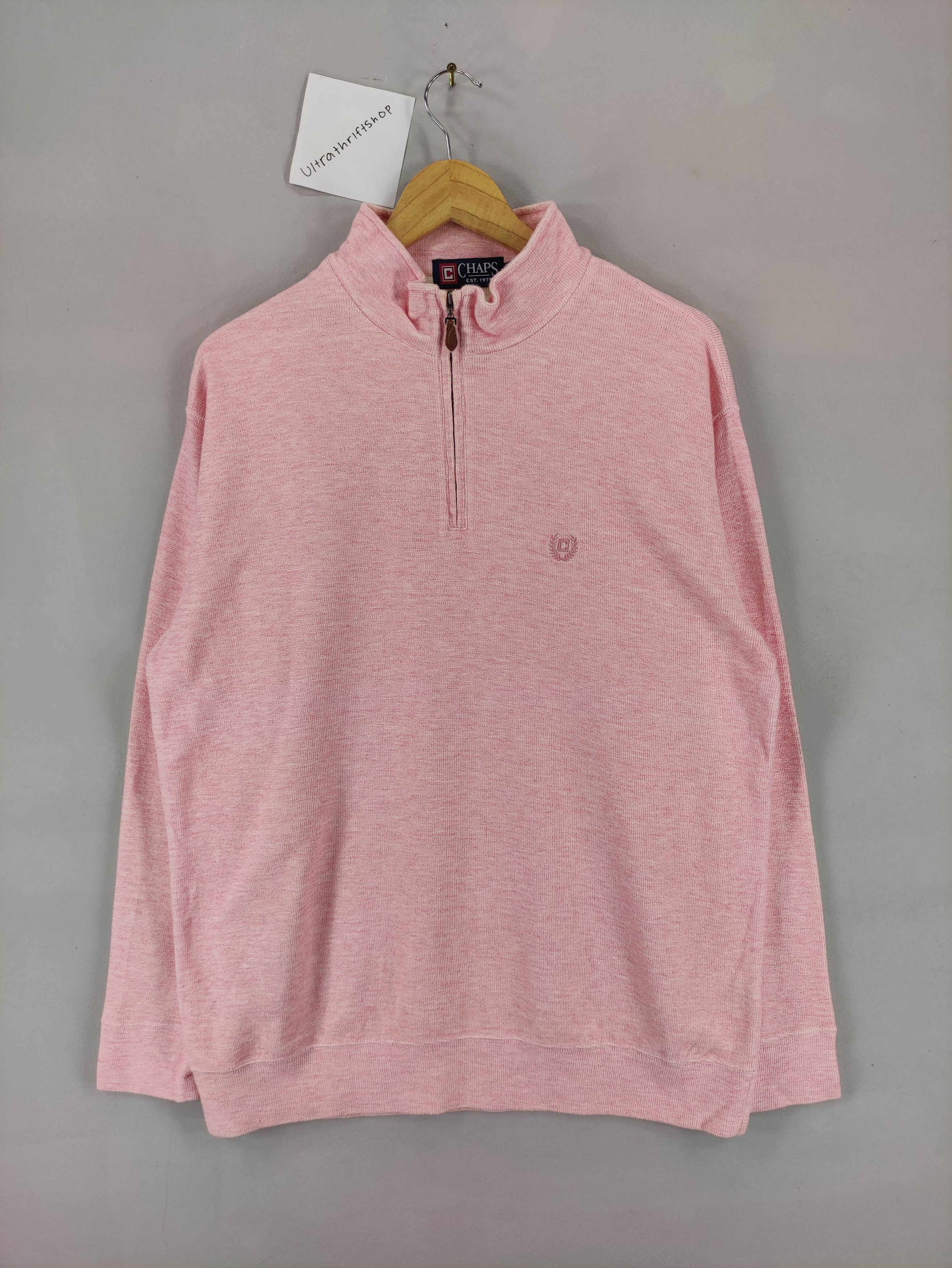 Chaps Ralph Lauren Vintage Chaps Half Zipper Small Logo Size US L / EU 52-54 / 3 - 1 Thumbnail