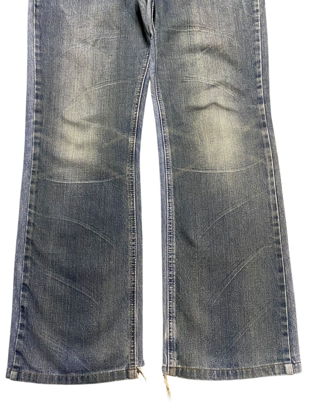 Hysteric Glamour Vintage Japanese Brand Piko Flare Denim Jeans Size US 33 - 5 Thumbnail