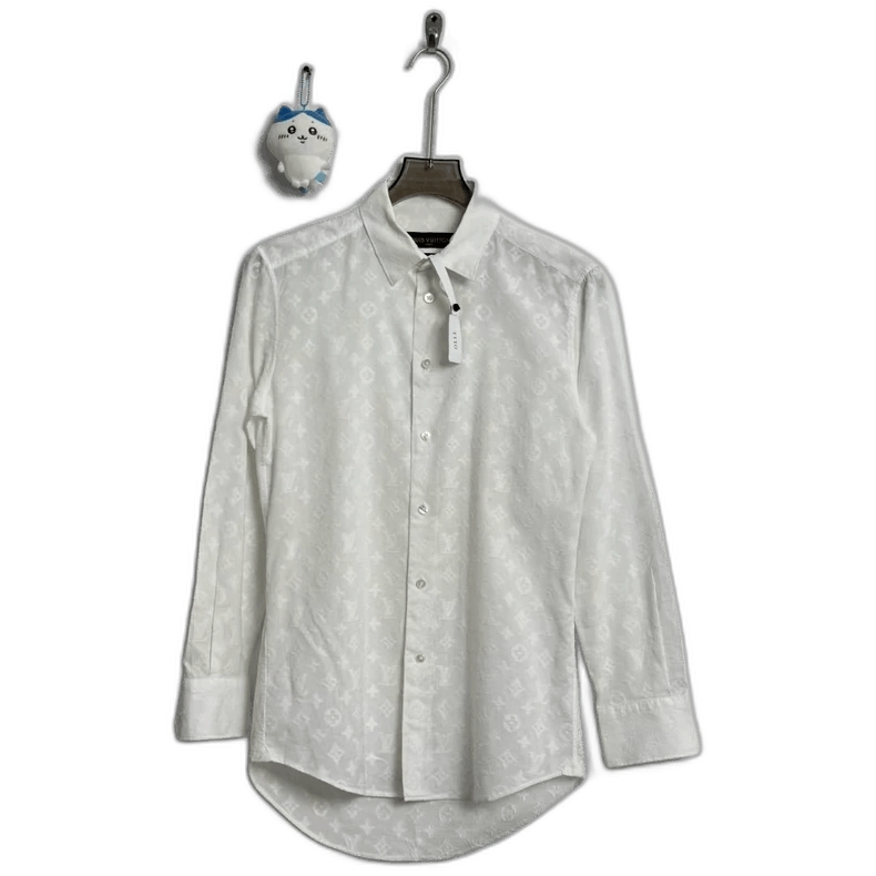 Louis Vuitton Louis Vuitton Monogram Embroidered Shirt XS Size XS / US 0-2 / IT 36-38 - 1 Thumbnail