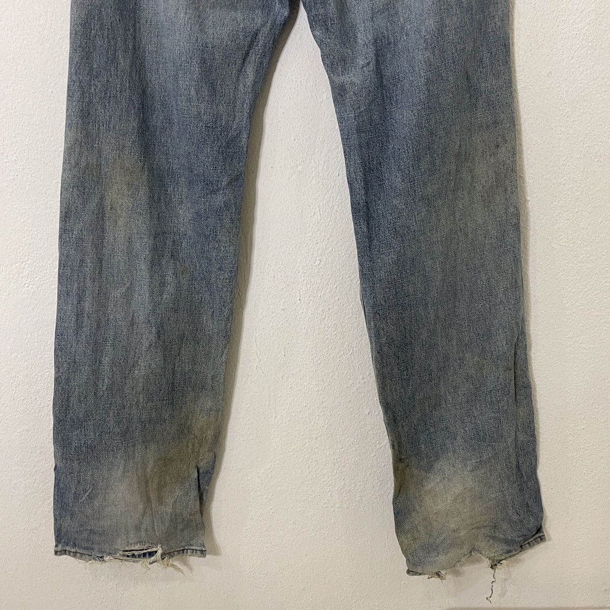 Japanese Brand Vintage Piko Distressed Denim Jeans Size US 29 - 10 Thumbnail