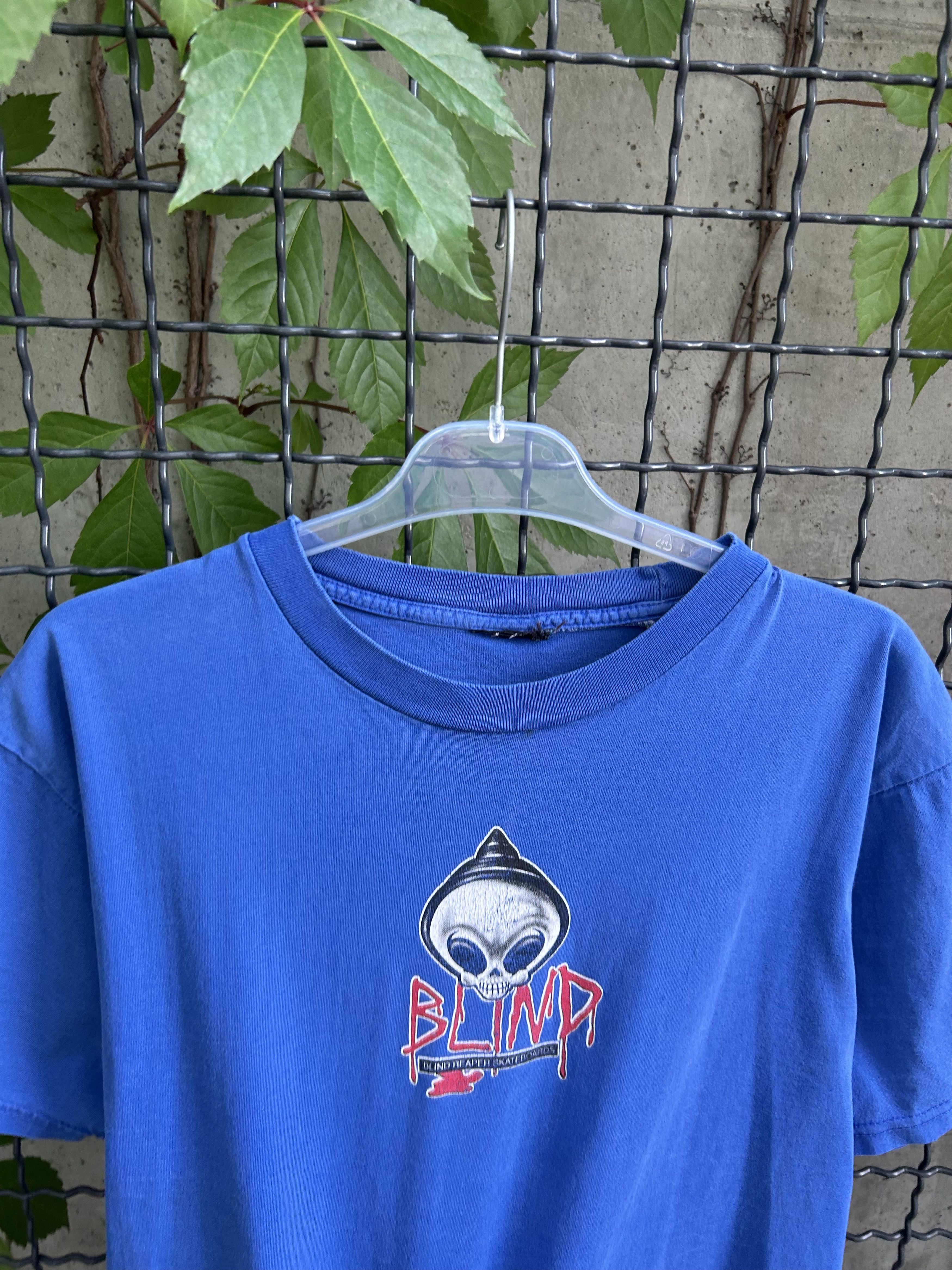 Blind Skateboards Vintage 90s Blind Skateboards Graphic T-shirt Size US XL / EU 56 / 4 - 3 Thumbnail