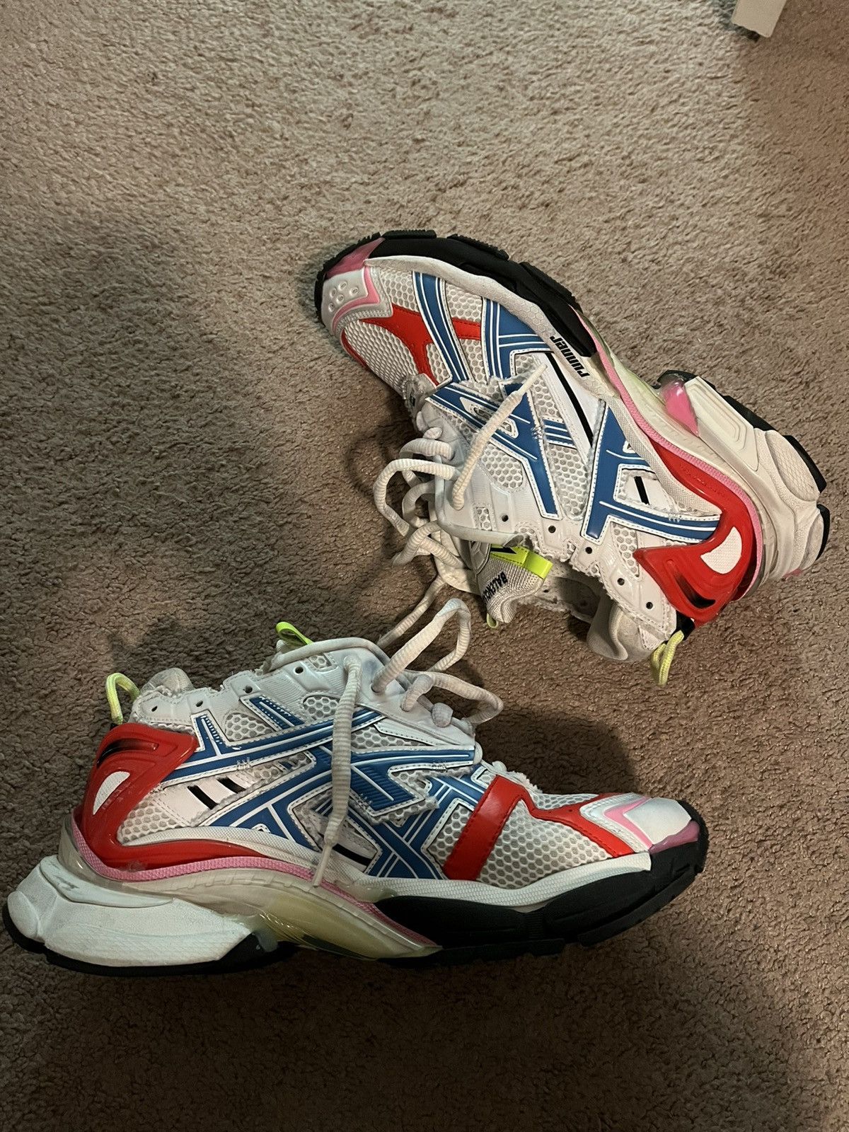 Multi Color Balenciaga Runners