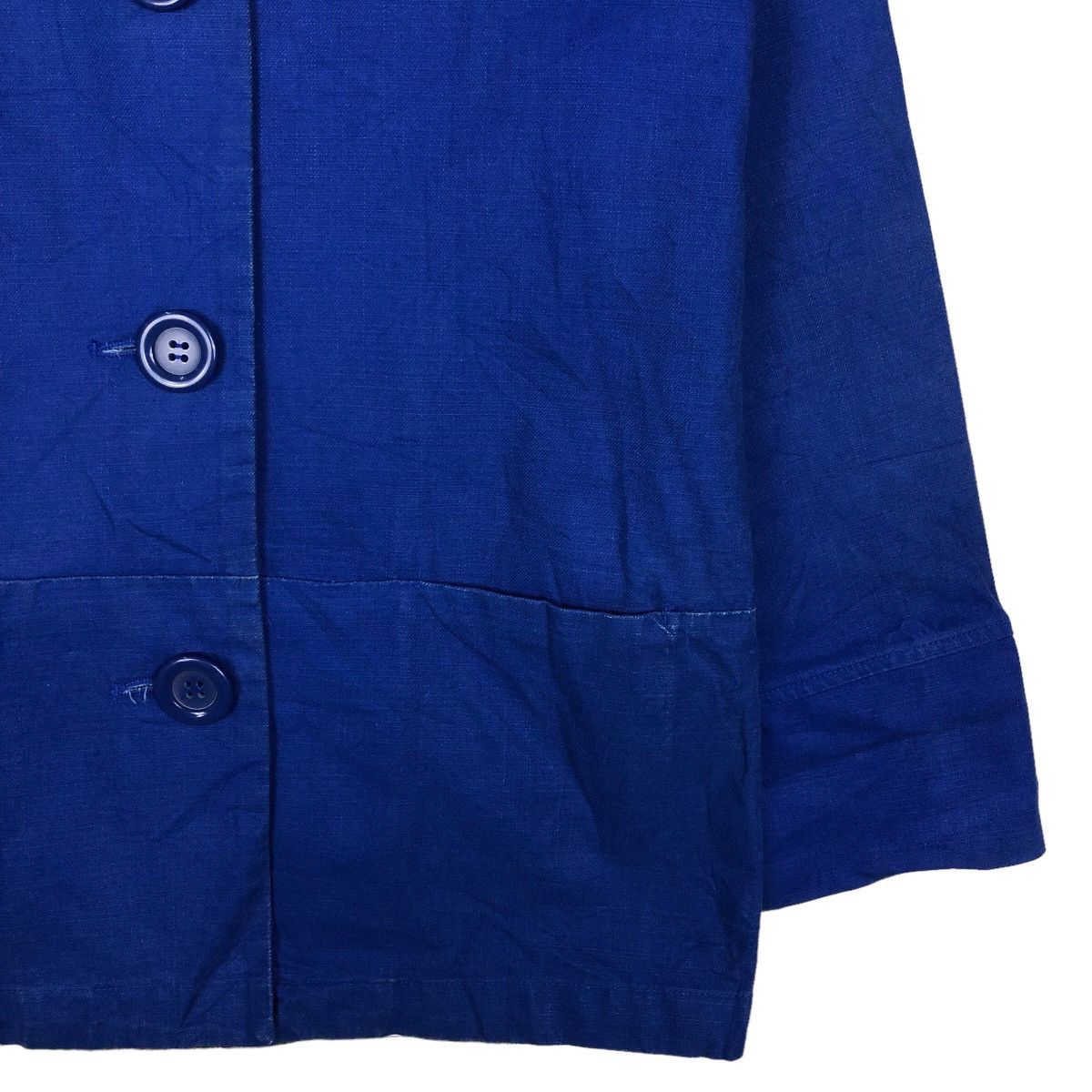 Issey Miyake 🔥Rich Blue Chore Work Jacket Design Pageboy Japan Size US M / EU 48-50 / 2 - 5 Thumbnail