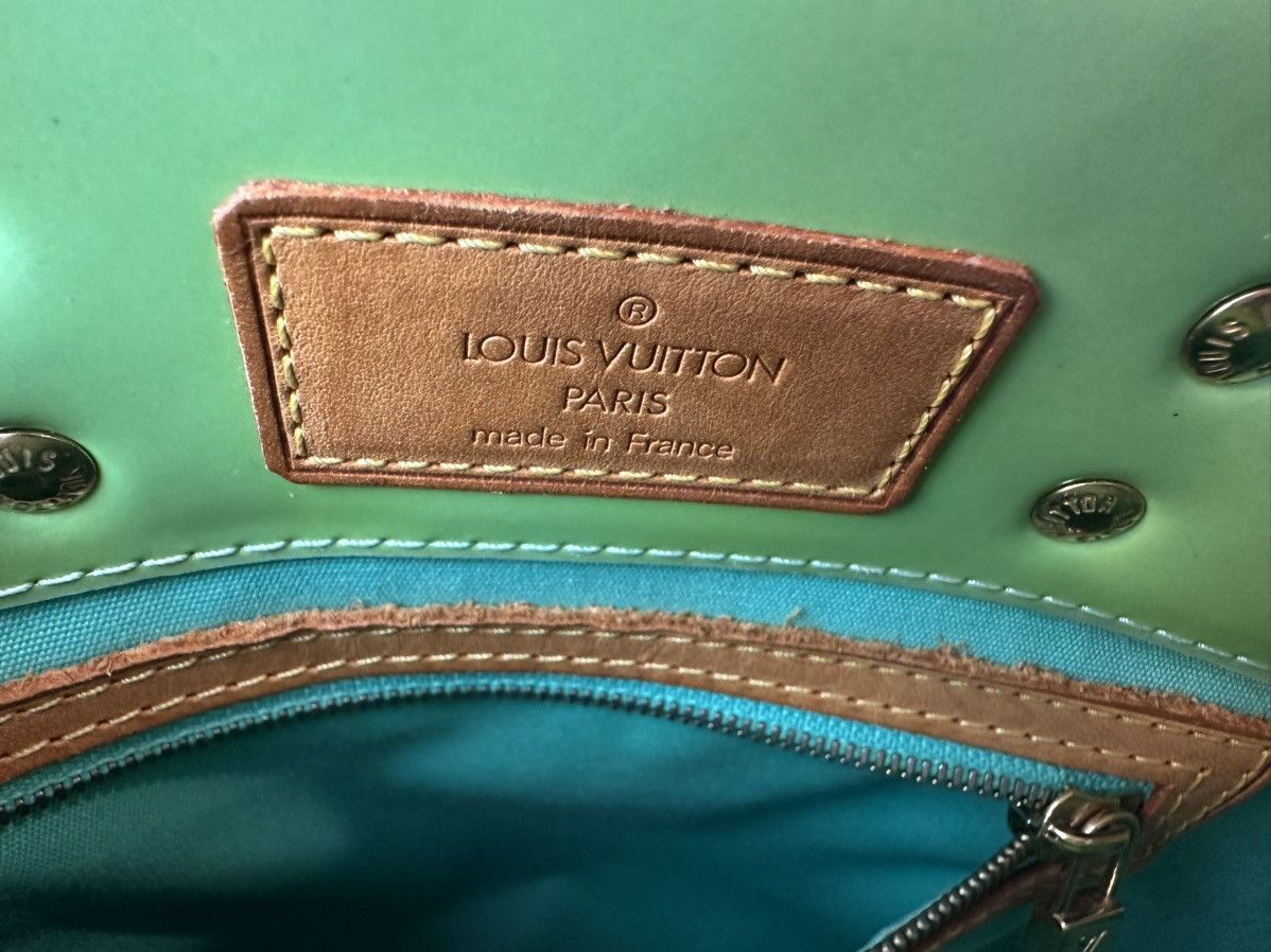 Louis Vuitton Louis Vuitton Green Vernis Reade PM Size ONE SIZE - 11 Thumbnail