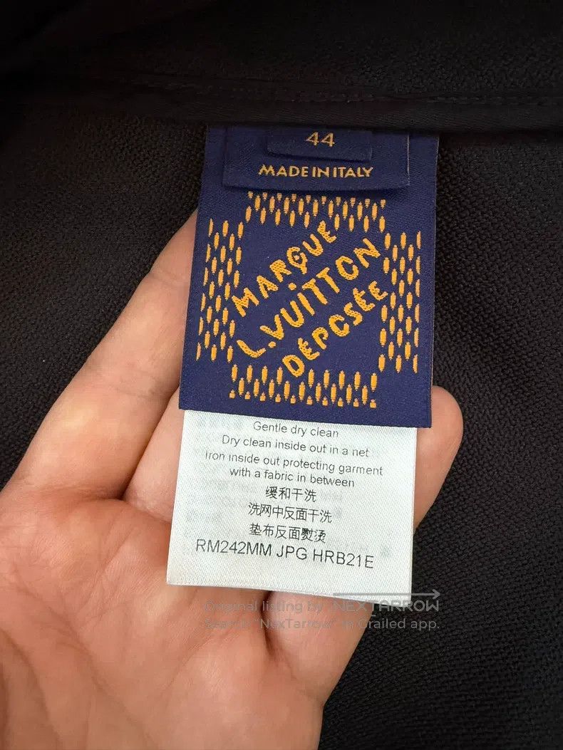 Louis Vuitton Louis Vuitton Handmade beading craft beading logo jacket Size US S / EU 44-46 / 1 - 8 Thumbnail