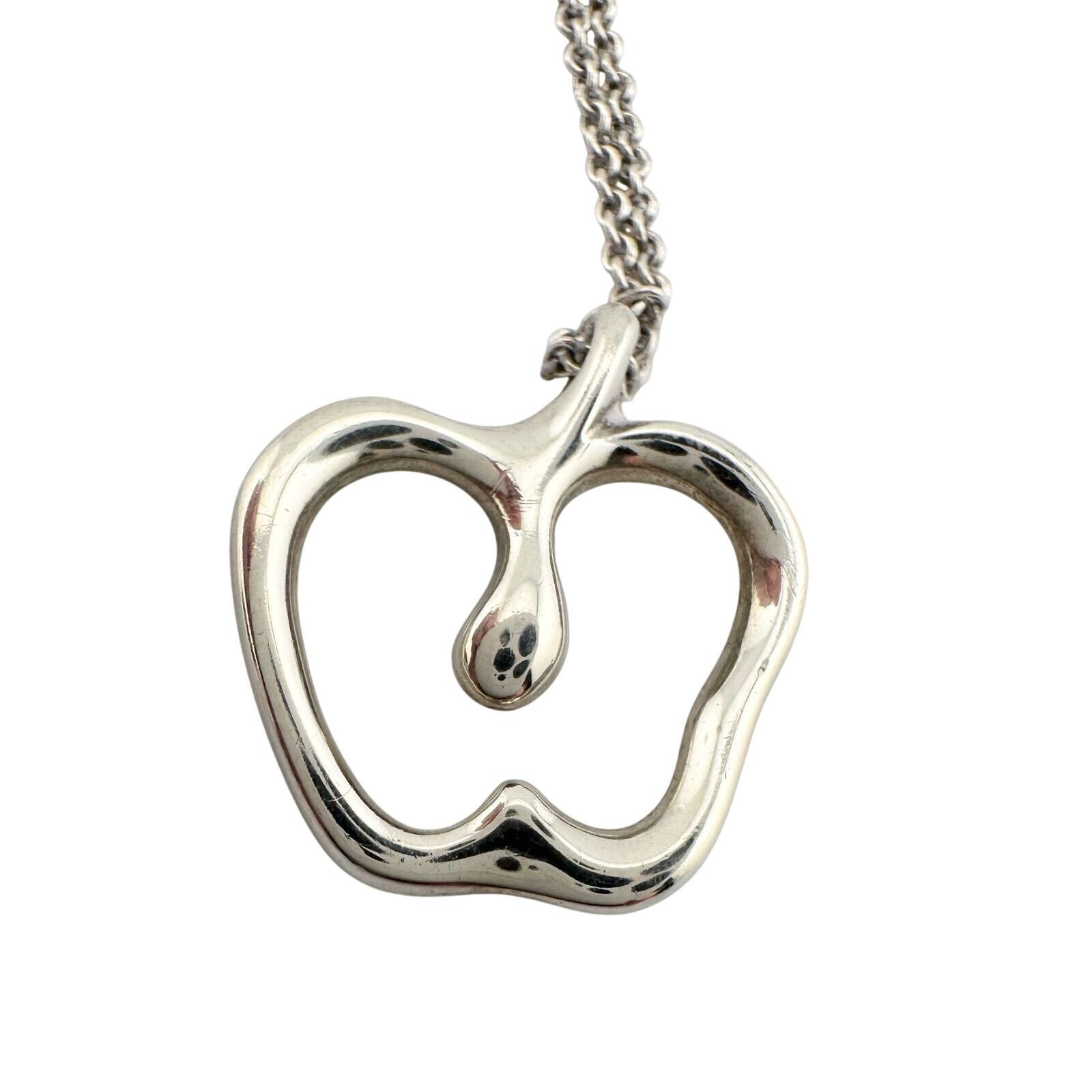 Tiffany & Co. Tiffany & Co Apple Necklace in Sterling Silver - 15" Chain Size ONE SIZE - 2 Thumbnail