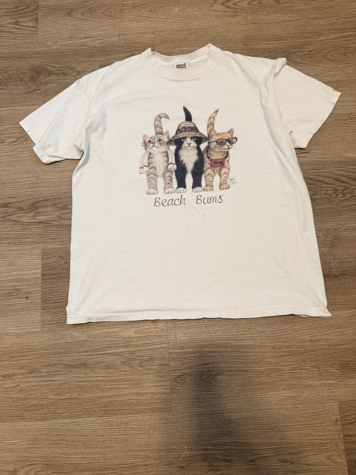 Other Vintage funny cat tee Size US L / EU 52-54 / 3 - 1 Thumbnail