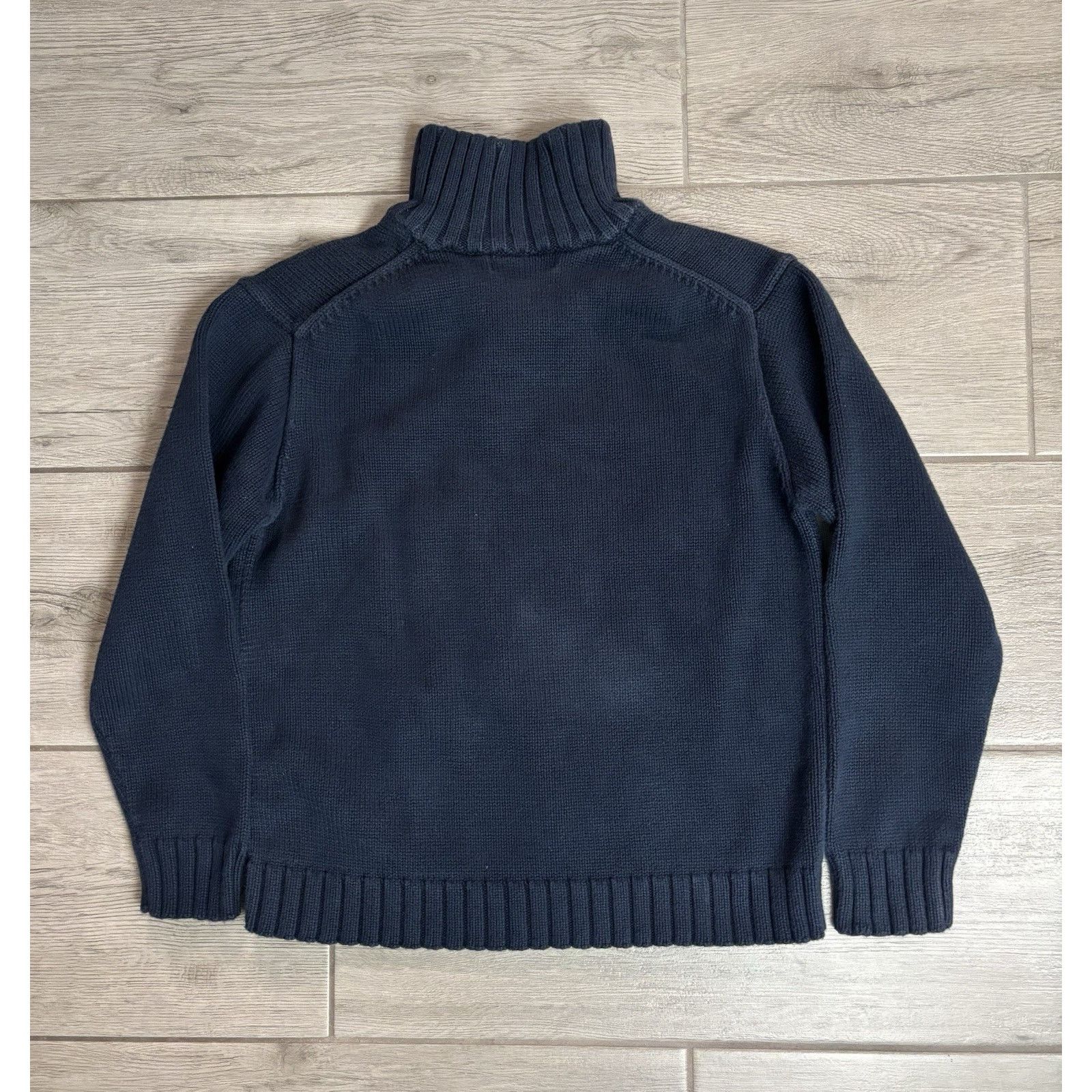 Ralph Lauren Vintage Polo Ralph Lauren Knit 1/4 Zip USA Flag Youth M Size M / US 6-8 / IT 42-44 - 7 Thumbnail