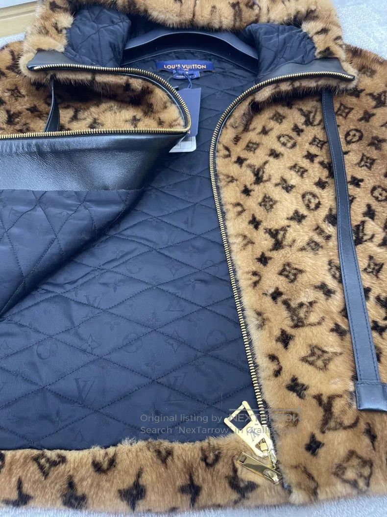 Louis Vuitton Louis Vuitton Old flower mink fur vest Size XS / US 0-2 / IT 36-38 - 5 Thumbnail
