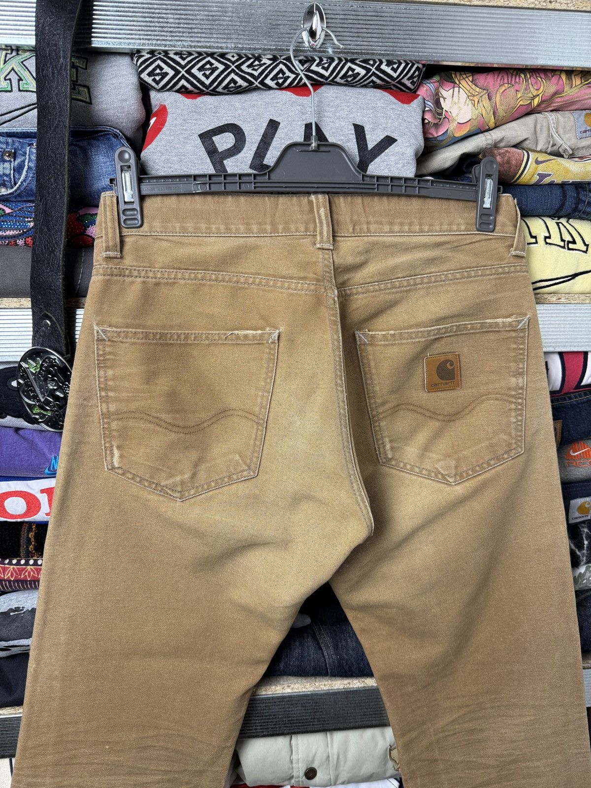 Carhartt Vintage Carhartt Brown Work Pants Size US 34 / EU 50 - 11 Thumbnail