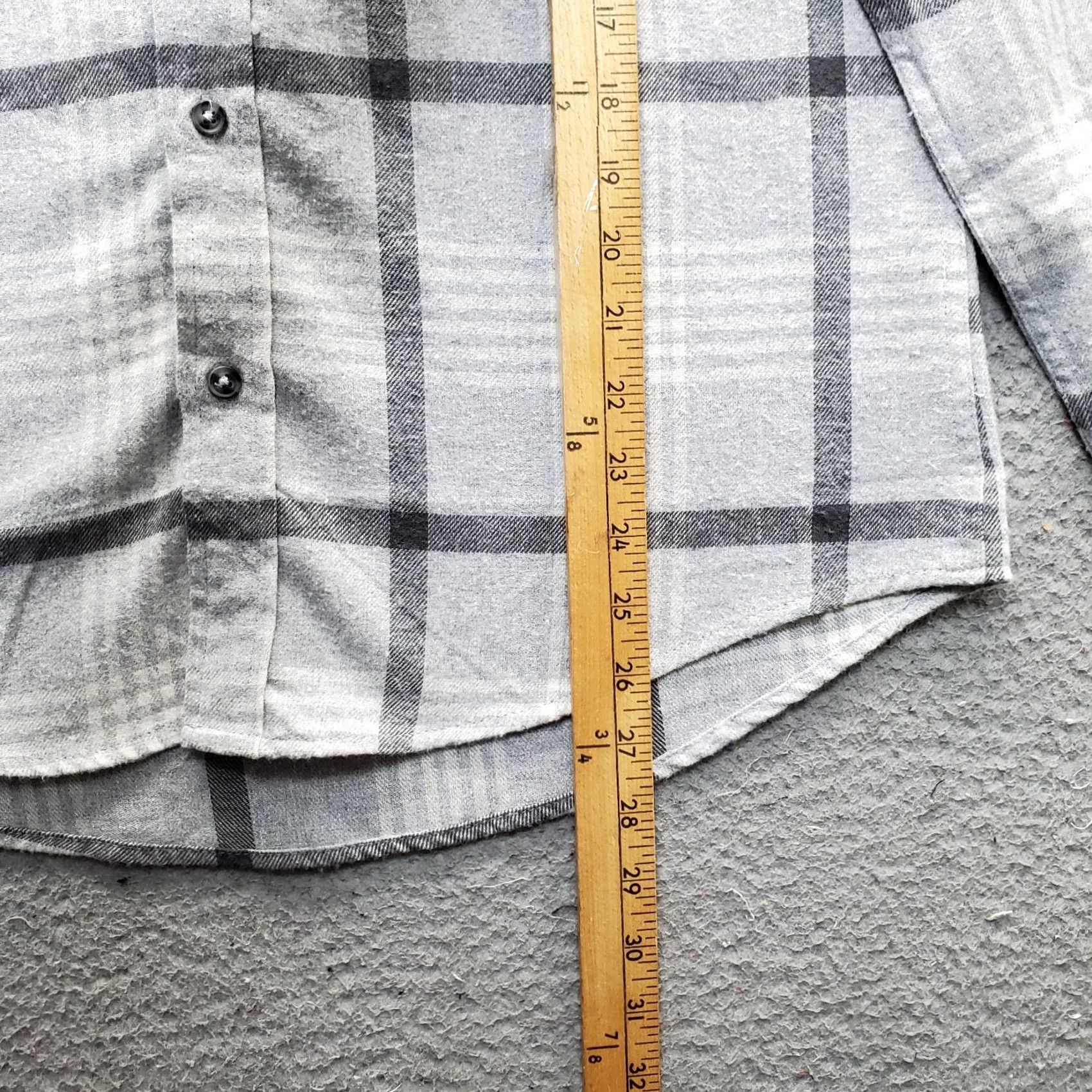 Vintage Report Collection Shirt Men Small Multi Plaid Thick Flannel Collared Button-Down - Quick Shipping & Handmade - Quality Size US S / EU 44-46 / 1 - 3 Thumbnail