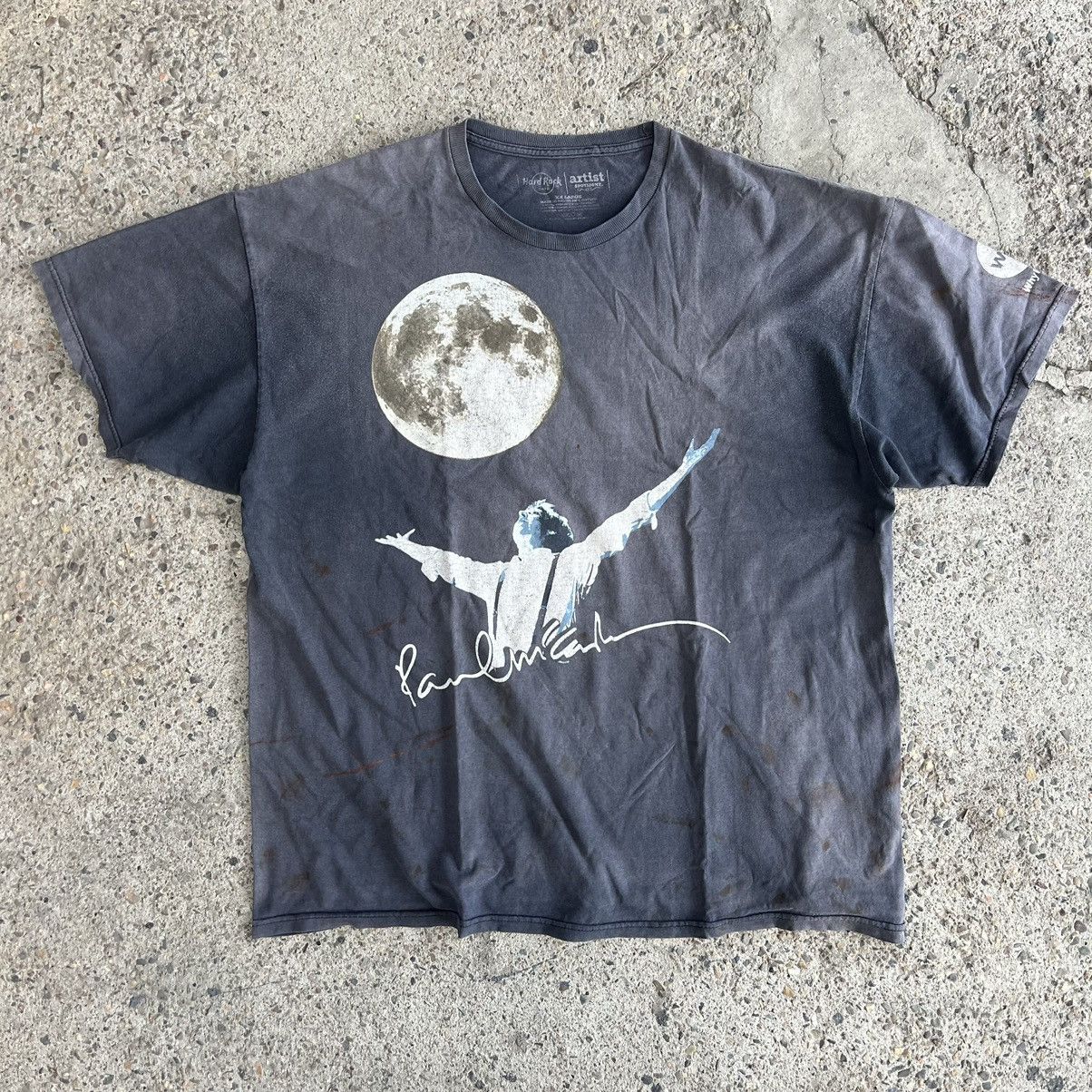 Hard Rock Cafe × Vintage Hard Rock Cafe T-shirt Black Faded Graphic Tee Size US L / EU 52-54 / 3 - 1 Thumbnail