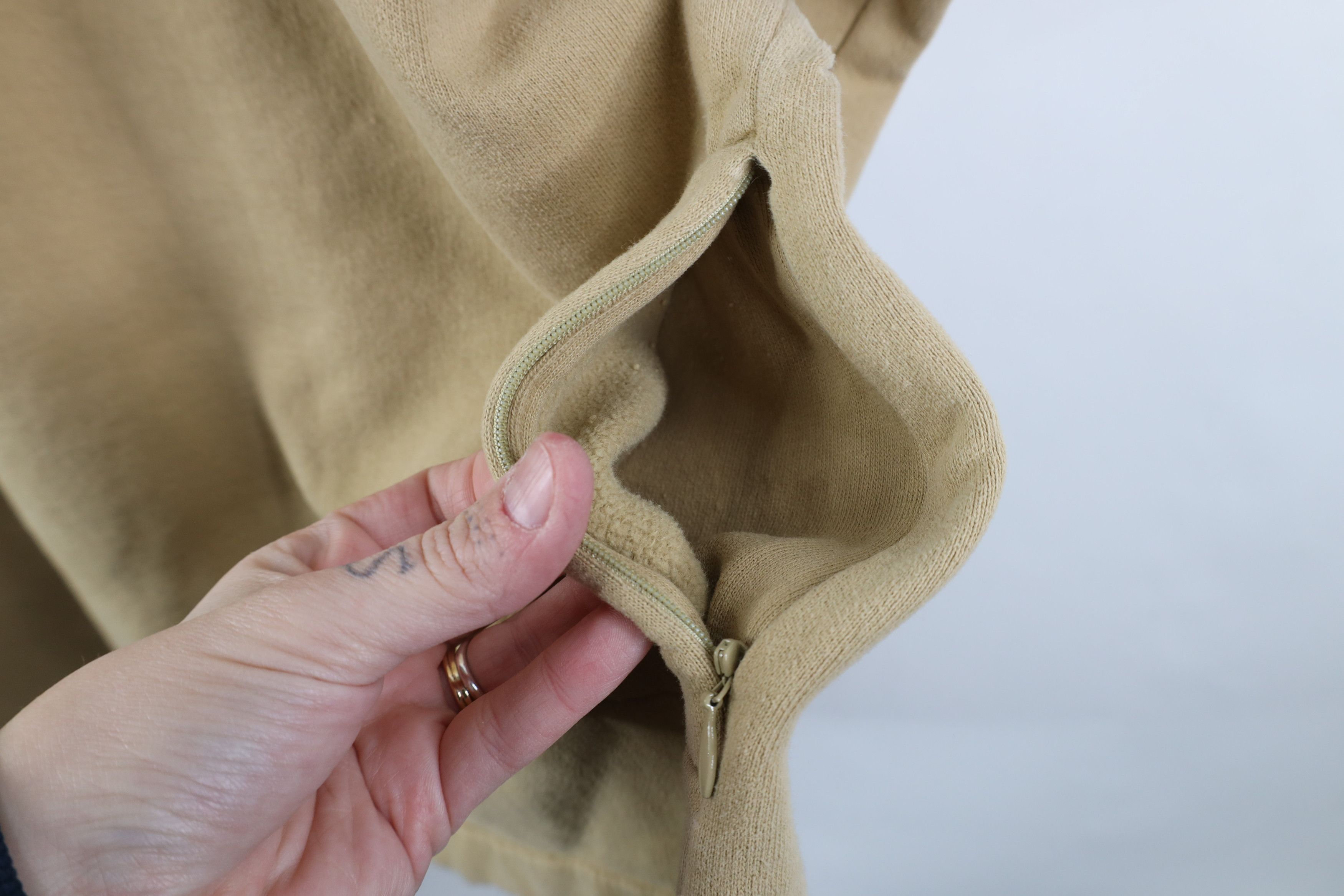 Woolrich Woolen Mills Vintage 90s Woolrich Blank 1/4 Half Zip Pullover Sweatshirt Size US XL / EU 56 / 4 - 13 Thumbnail