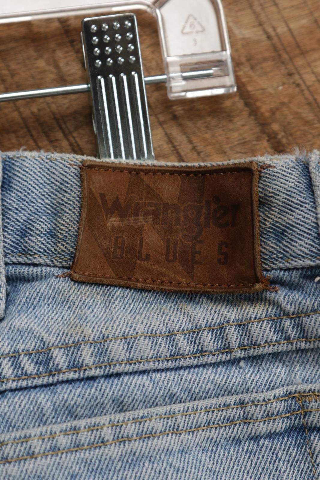 Wrangler 90's Wrangler Blues Light Wash Straight-Leg Jeans Size US 34 / EU 50 - 5 Thumbnail