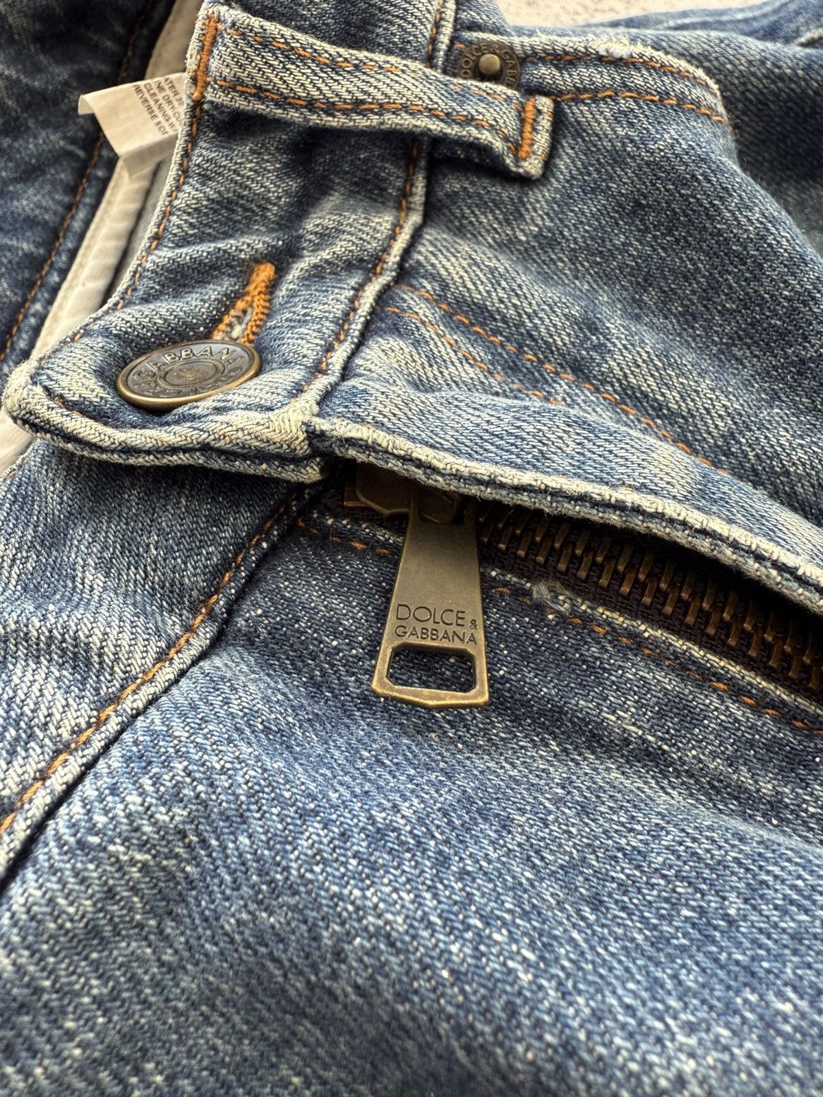 Dolce & Gabbana Dolce & Gabbana Distressed Skinny Jeans Size 26" / US 2 / IT 38 - 9 Thumbnail