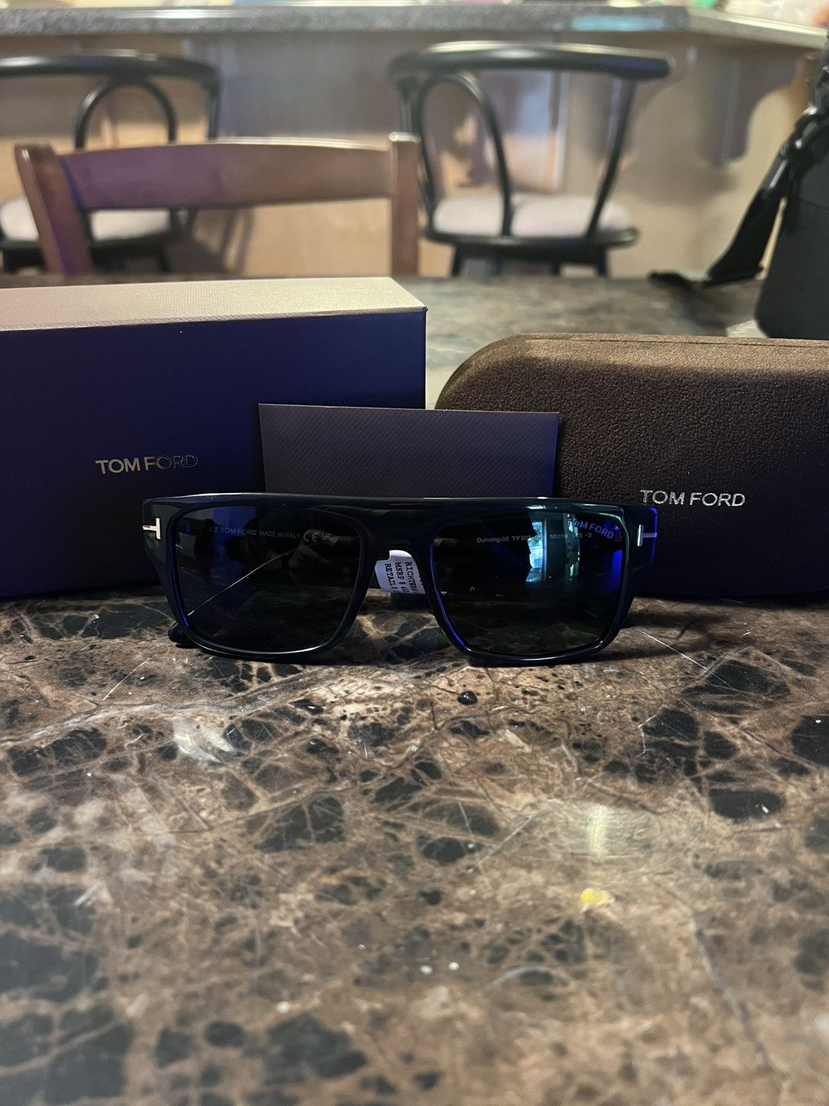 Tom Ford Tom Ford Men’s Dunning Acetate Sunglasses Size ONE SIZE - 1 Thumbnail