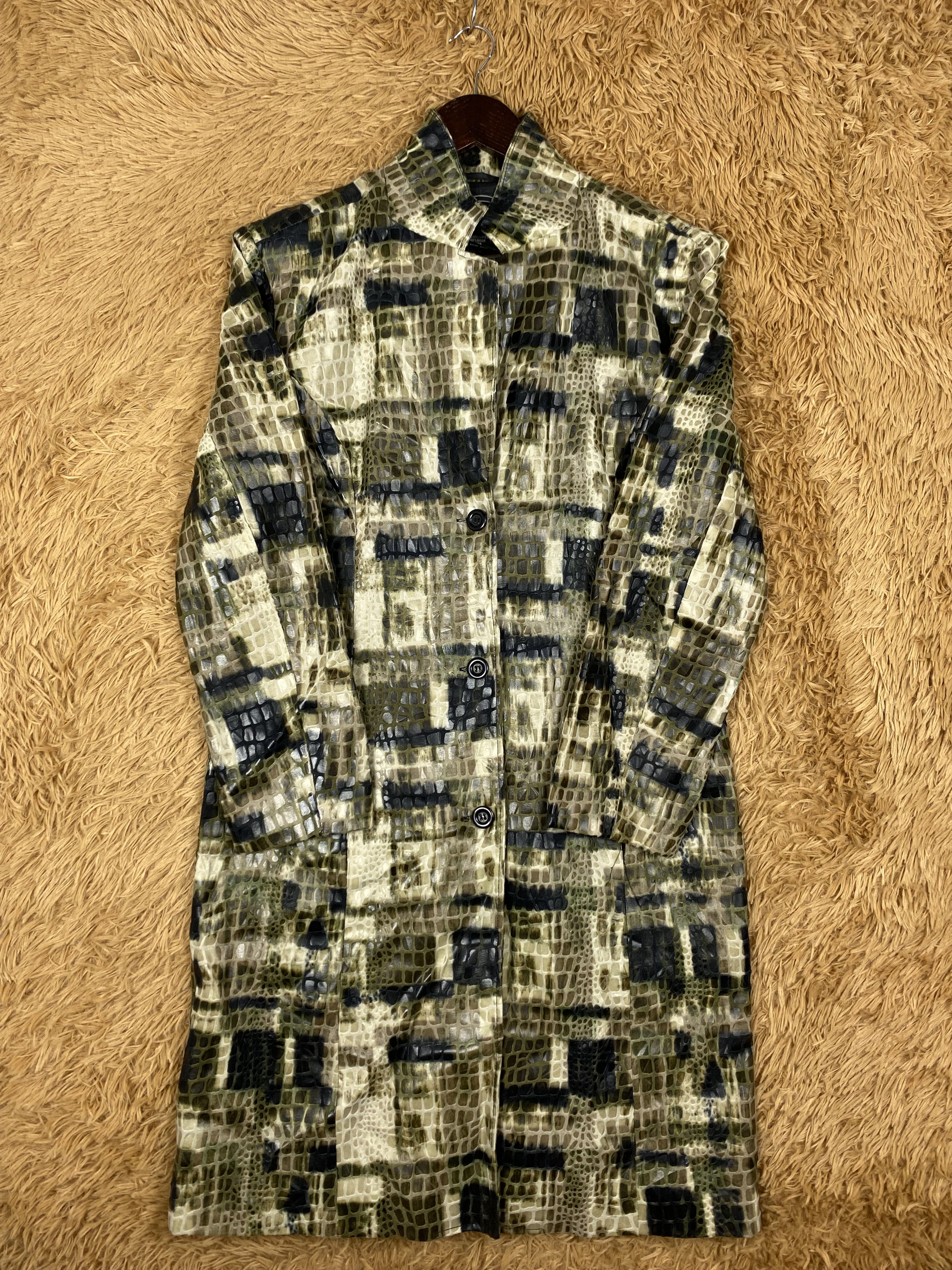 Vintage Vintage Selene Snake Pattern Long Jacket DJ0525 Size US M / EU 48-50 / 2 - 4 Thumbnail