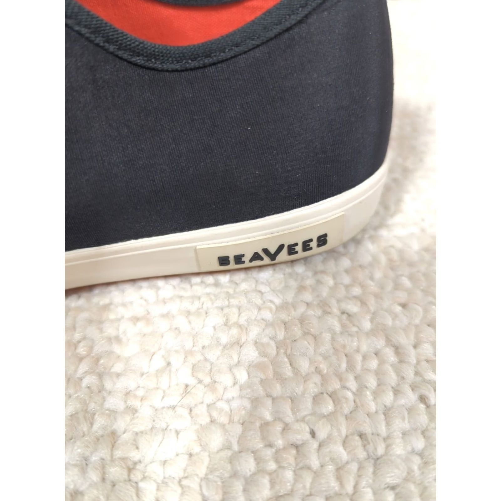 SeaVees Seavees Womens Army Issue Low Top Sneaker Black Size 7.5 Grunge Casual Navy-? Size US 8 / IT 38 - 3 Thumbnail