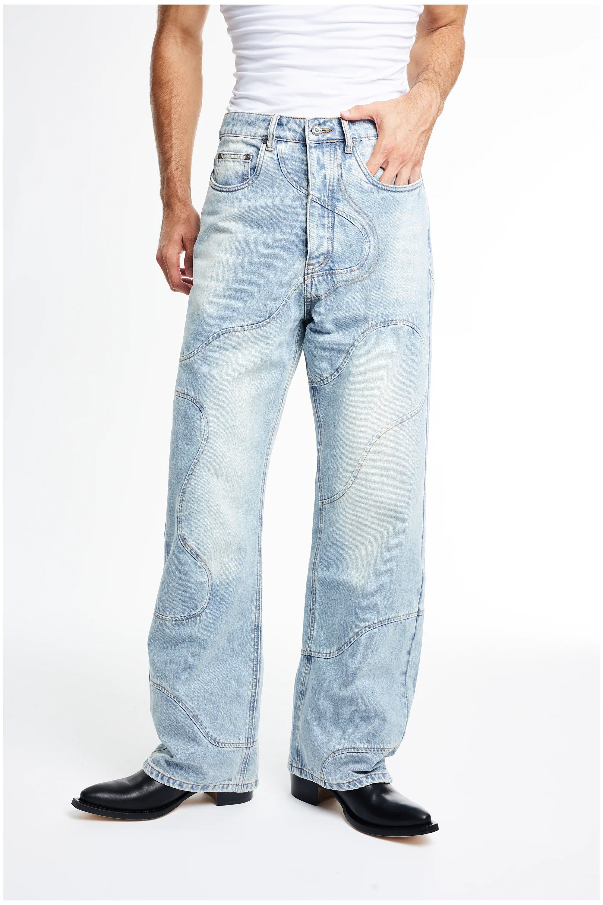Kody Phillips Curve Jeans Size US 30 / EU 46 - 3 Thumbnail