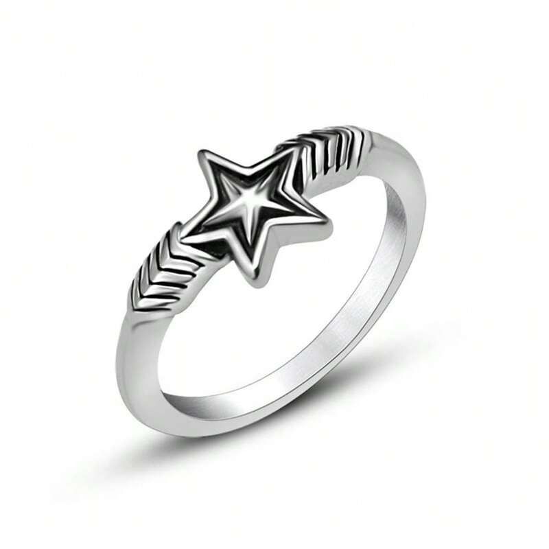 Jewelry x Vintage 2000S Retro Silver Y2K Ring, Men's