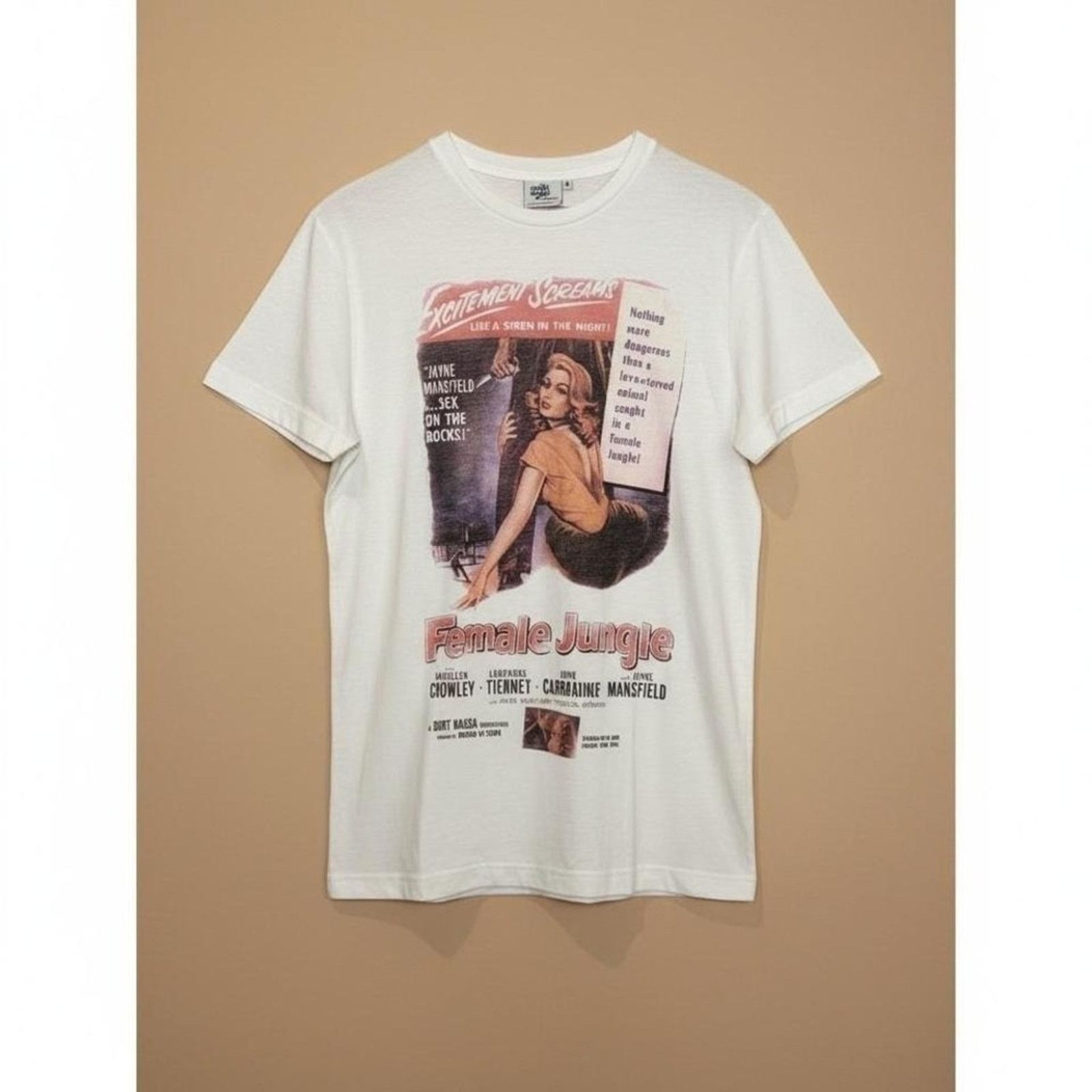 The Unbranded Brand Radio Days Female Jungle Movie Poster Tee Size M NWOT Size M / US 6-8 / IT 42-44 - 1 Thumbnail
