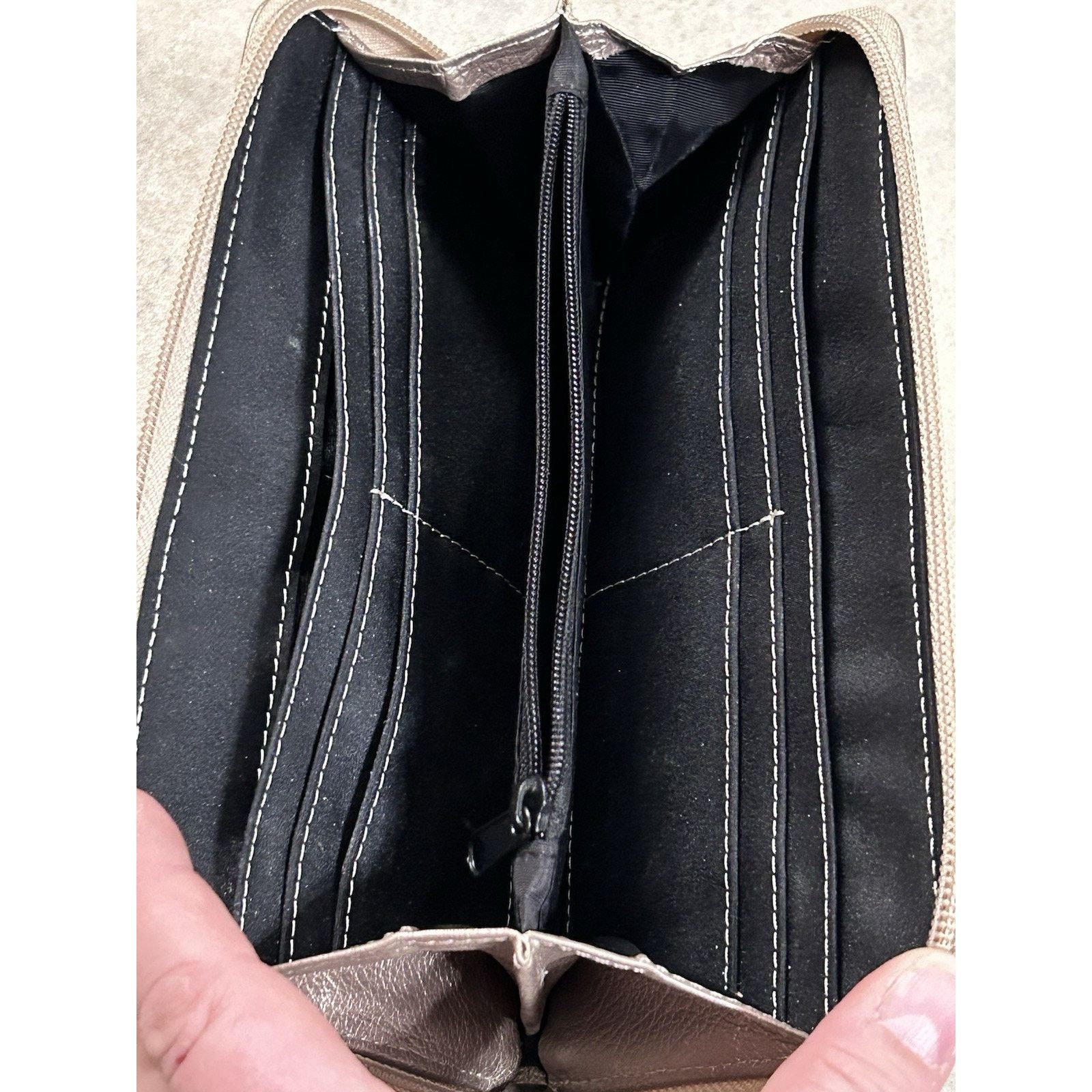 Other tignanello leather wallet Zip Around Champagne Size ONE SIZE - 4 Thumbnail